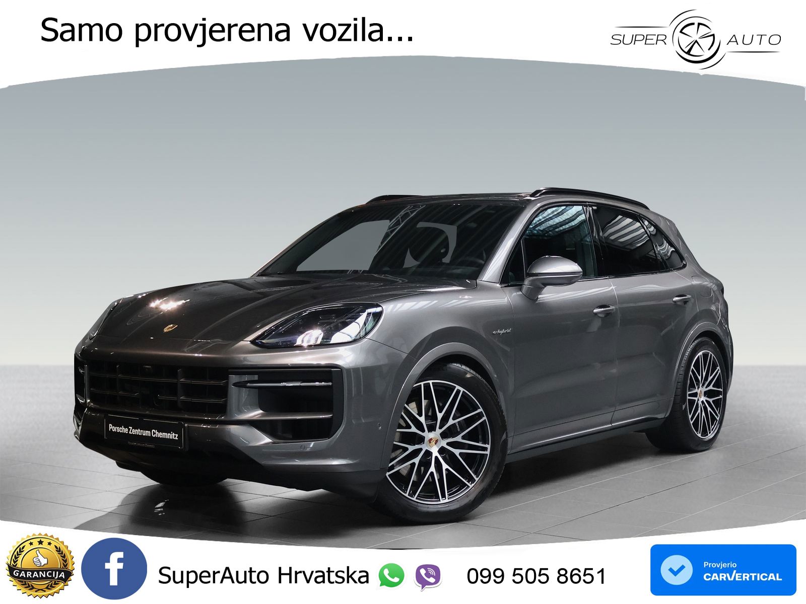 Porsche Cayenne 3.0 V6 (470 KS) E-Hybrid Tiptronic S
