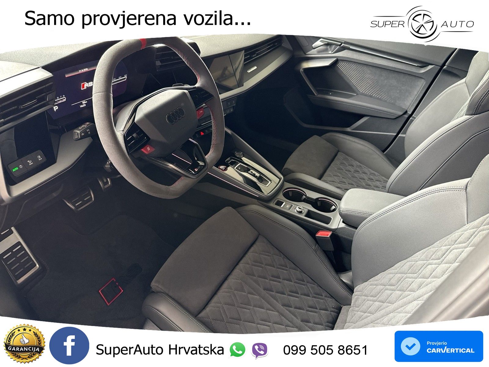 Audi RS3 Sportback 2.5 TFSI (400 KS) quattro S tronic LED+GR SJED+ACC