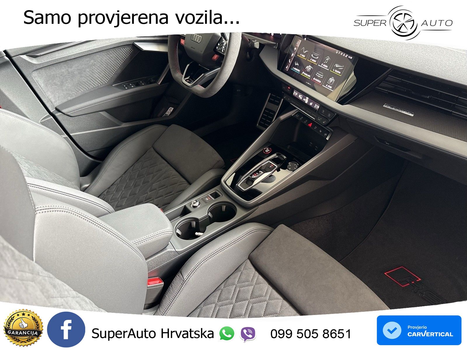 Audi RS3 Sportback 2.5 TFSI (400 KS) quattro S tronic LED+GR SJED+ACC