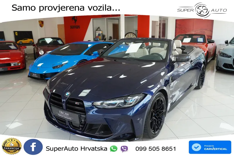 BMW M4 Convertible Competition 3.0 (510 KS) xDrive Steptronic LED+GR SJED+ACC