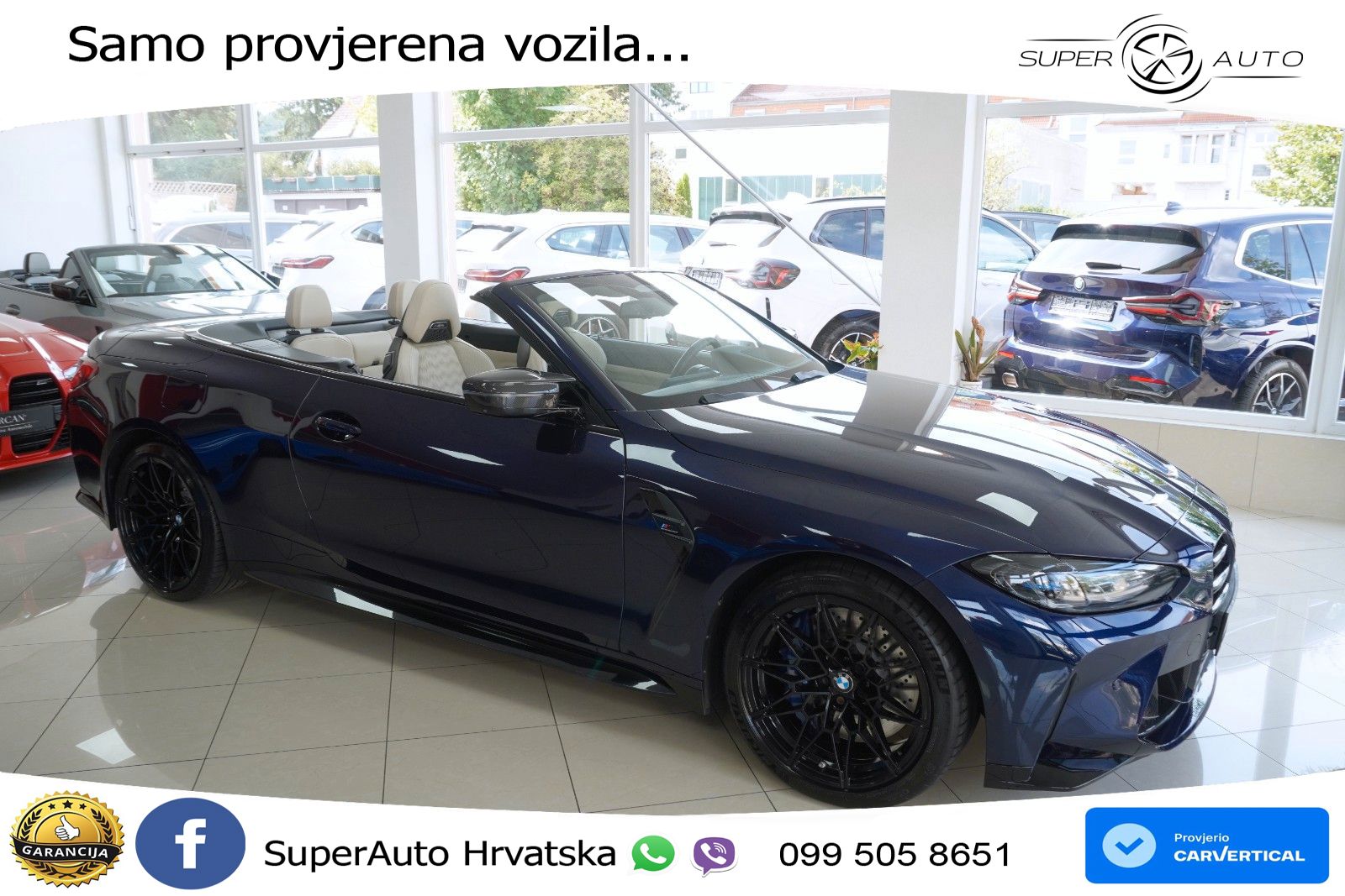 BMW M4 Convertible Competition 3.0 (510 KS) xDrive Steptronic LED+GR SJED+ACC
