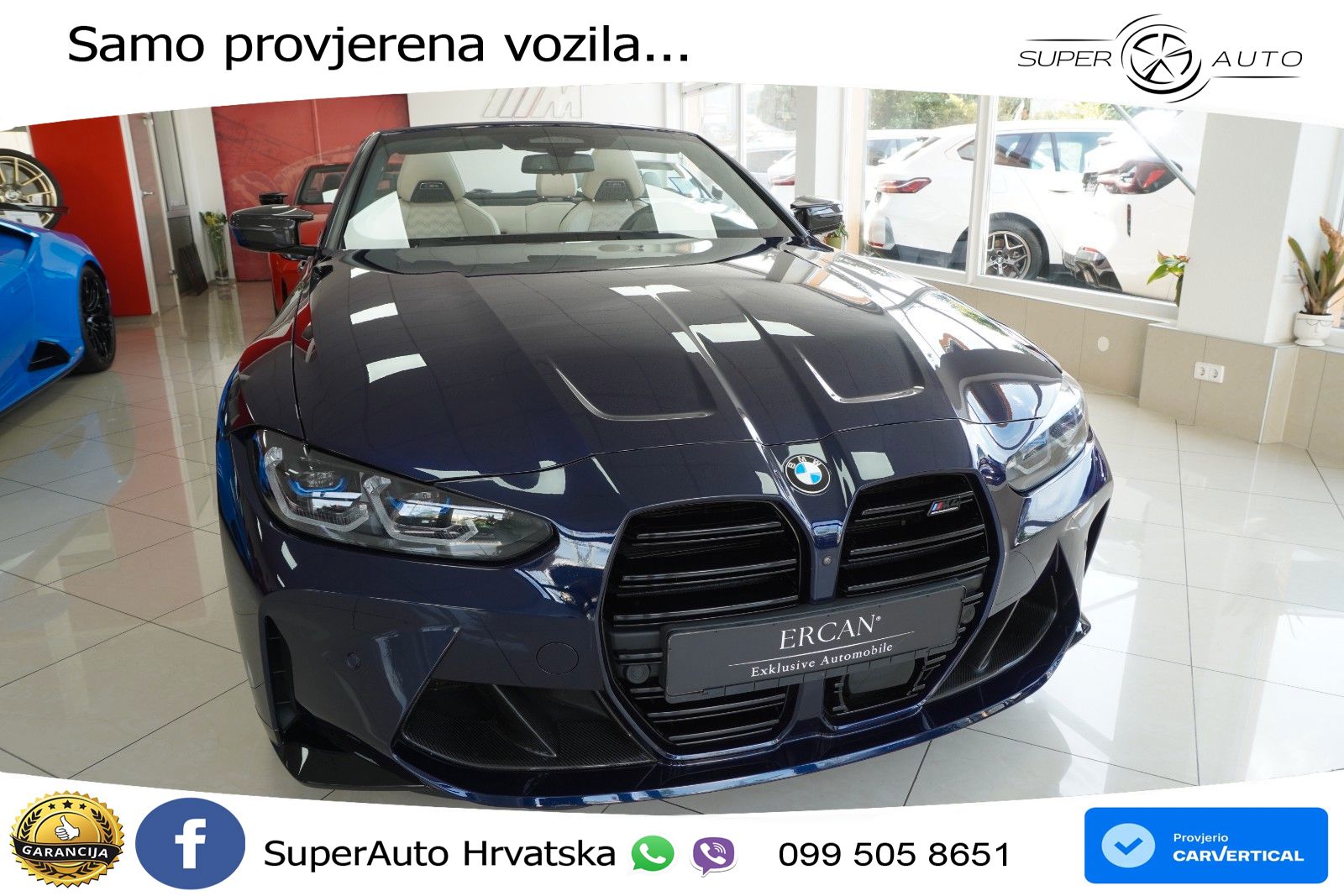 BMW M4 Convertible Competition 3.0 (510 KS) xDrive Steptronic LED+GR SJED+ACC