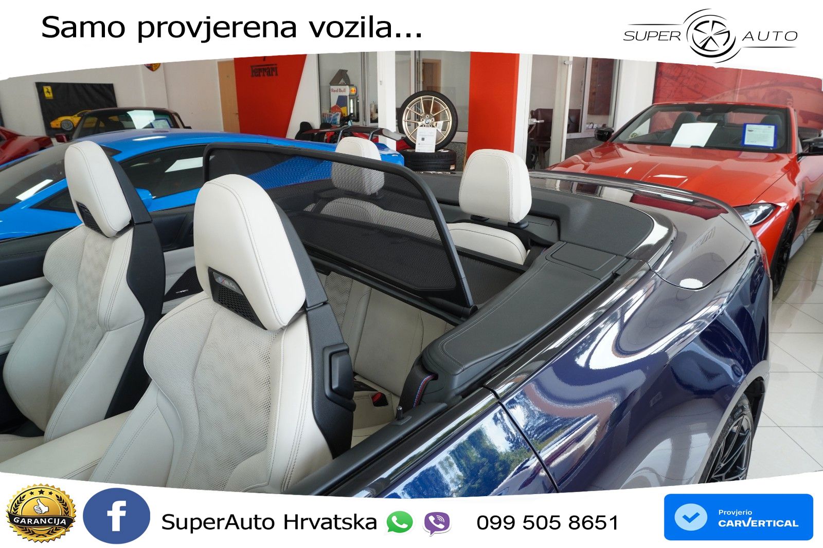 BMW M4 Convertible Competition 3.0 (510 KS) xDrive Steptronic LED+GR SJED+ACC