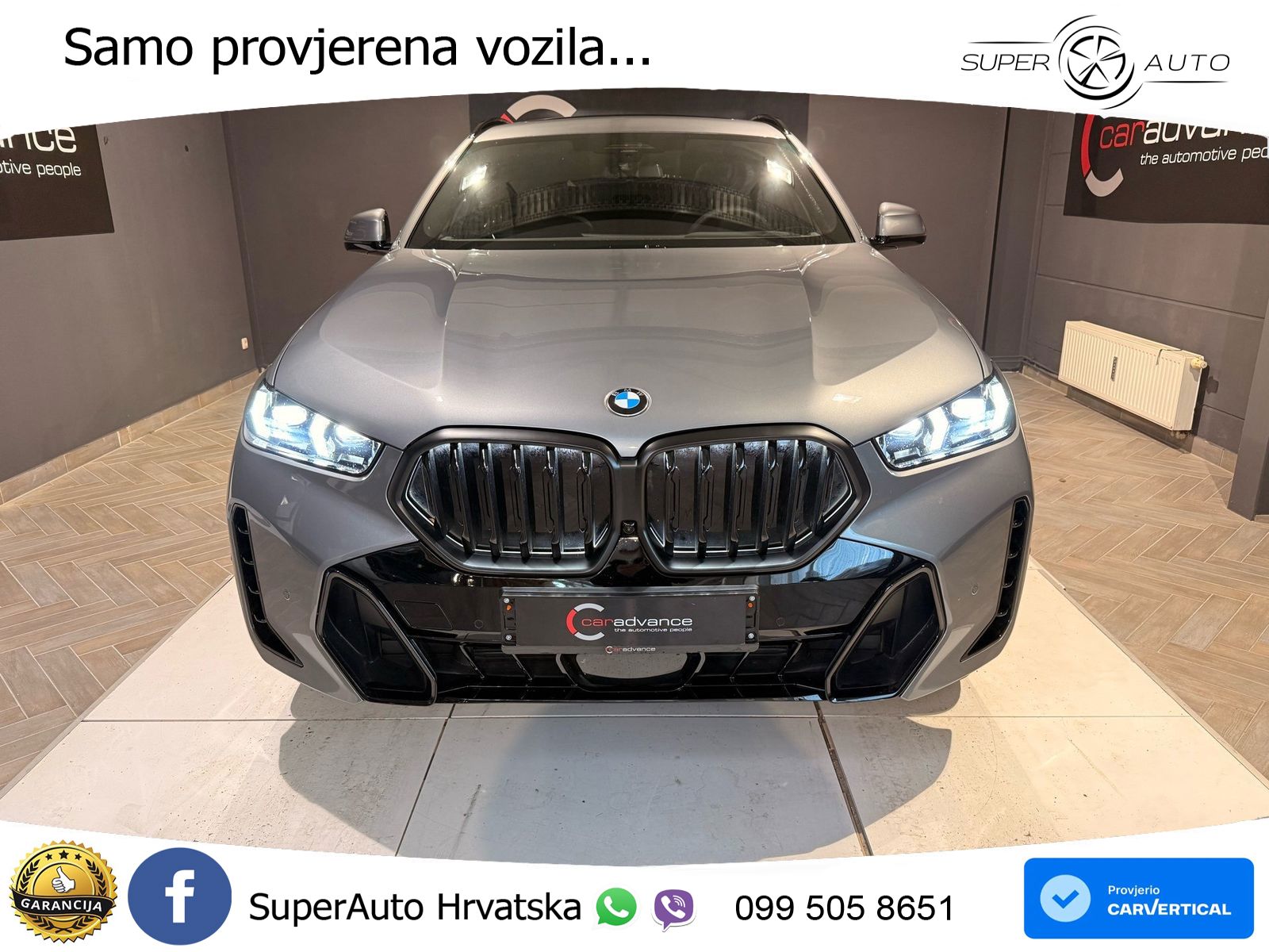 BMW X6 30d (298 KS) xDrive Steptronic M Sport LED+GR SJED+ACC