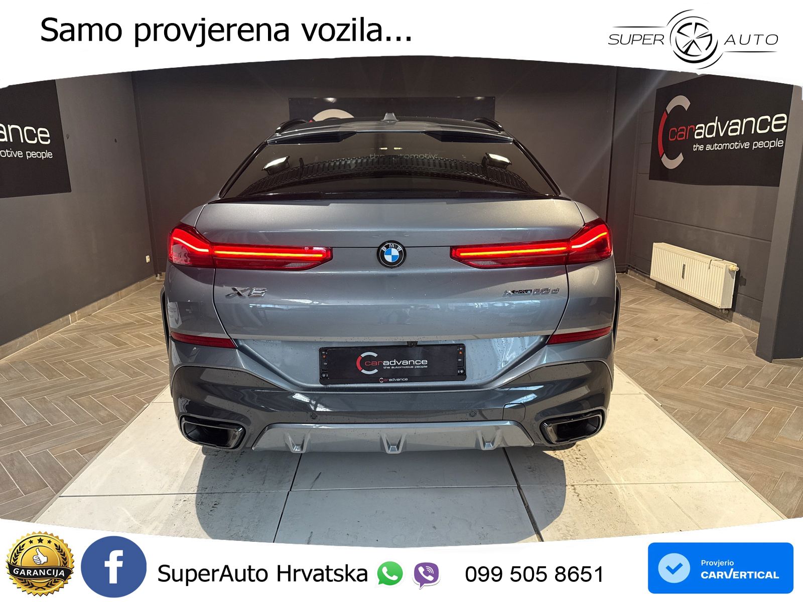 BMW X6 30d (298 KS) xDrive Steptronic M Sport LED+GR SJED+ACC