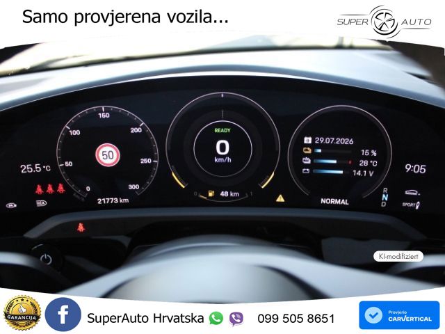 Porsche Taycan GTS Performance Plus 93.4 kWh (598 KS)