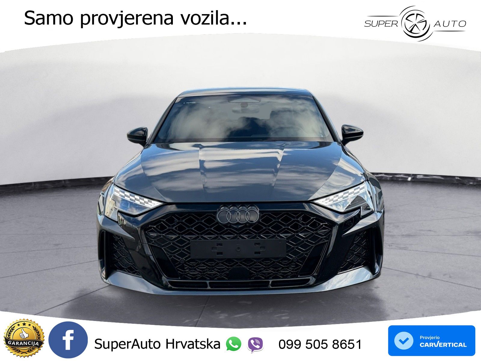 Audi RS3 Sedan 2.5 TFSI (400 KS) quattro S tronic LED+GR SJED+ACC