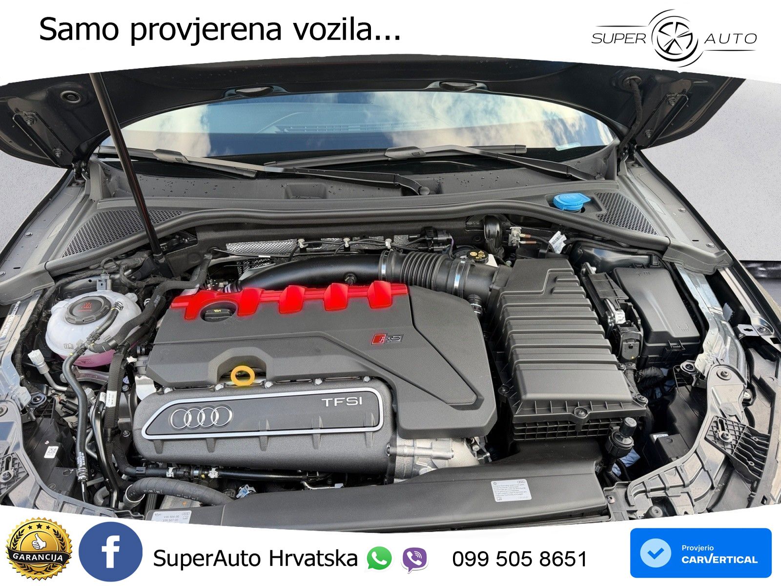 Audi RS3 Sedan 2.5 TFSI (400 KS) quattro S tronic LED+GR SJED+ACC