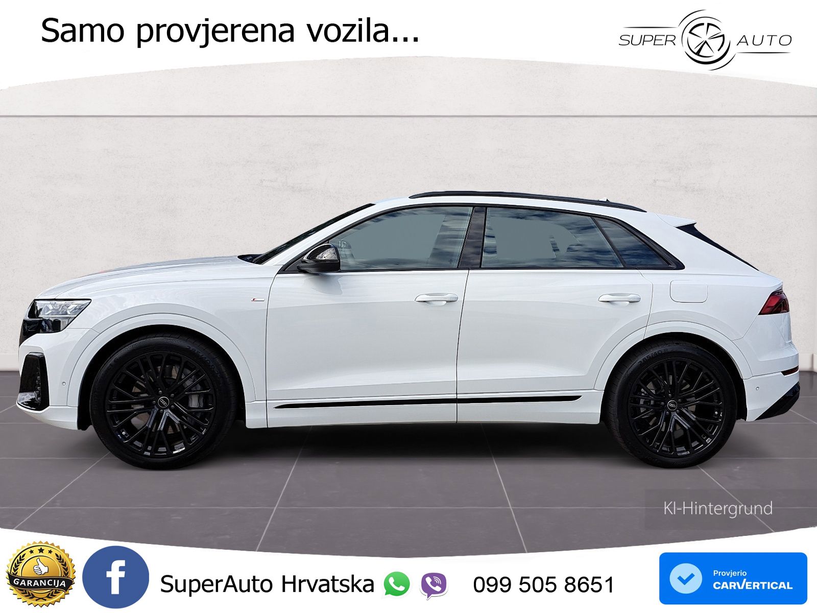 Audi Q8 55 TFSIe V6 (394 KS) quattro Tiptronic S line