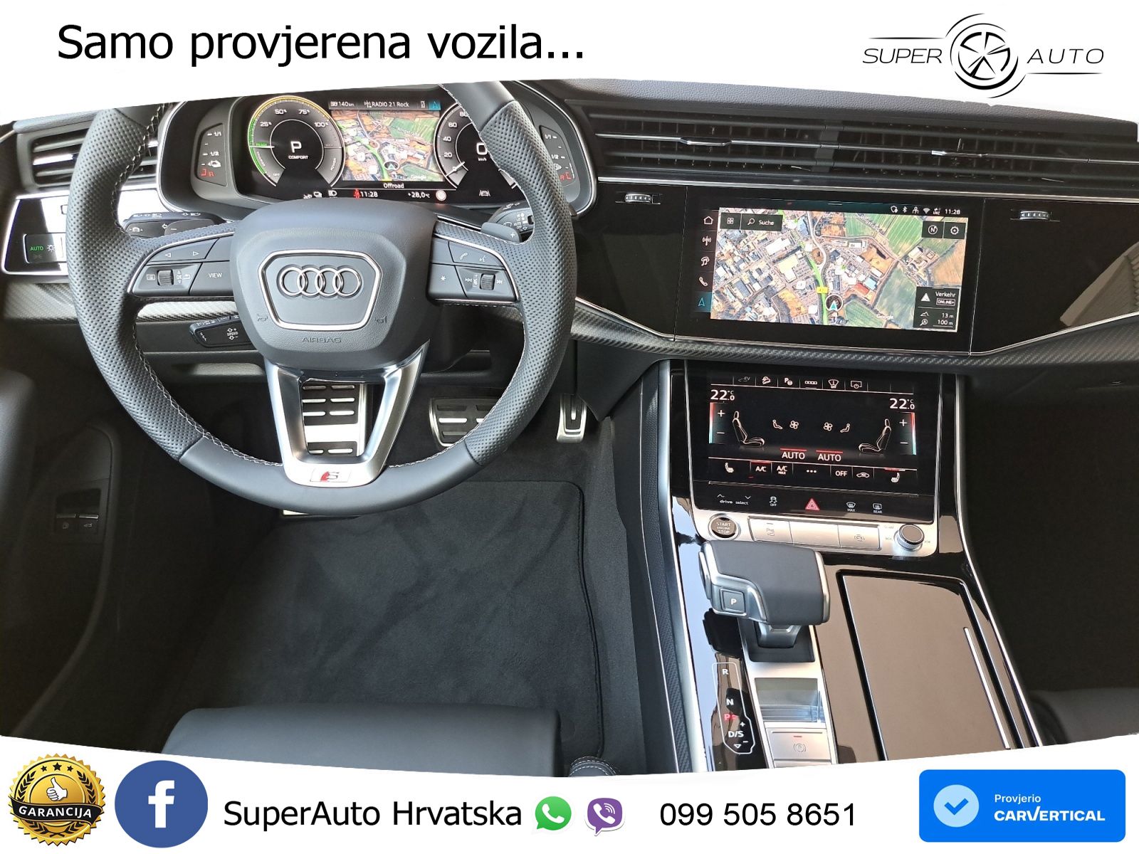 Audi Q8 55 TFSIe V6 (394 KS) quattro Tiptronic S line