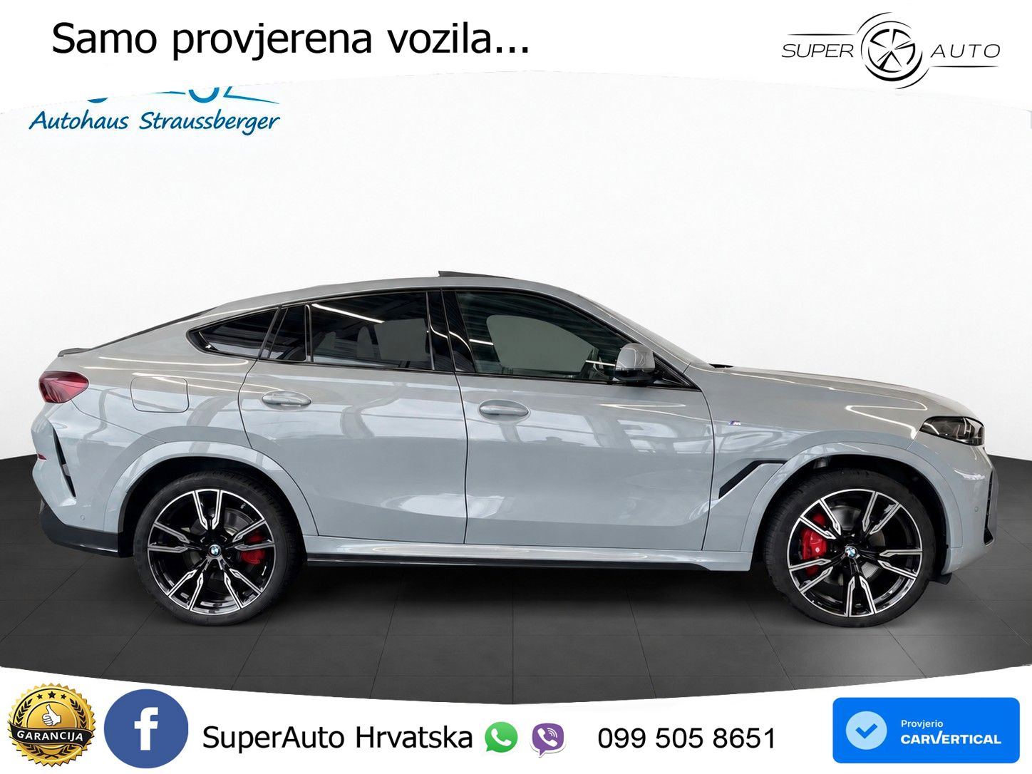 BMW X6 30d (298 KS) xDrive Steptronic M Sport ACC+HEAD+4xGR SJED+360+PANO