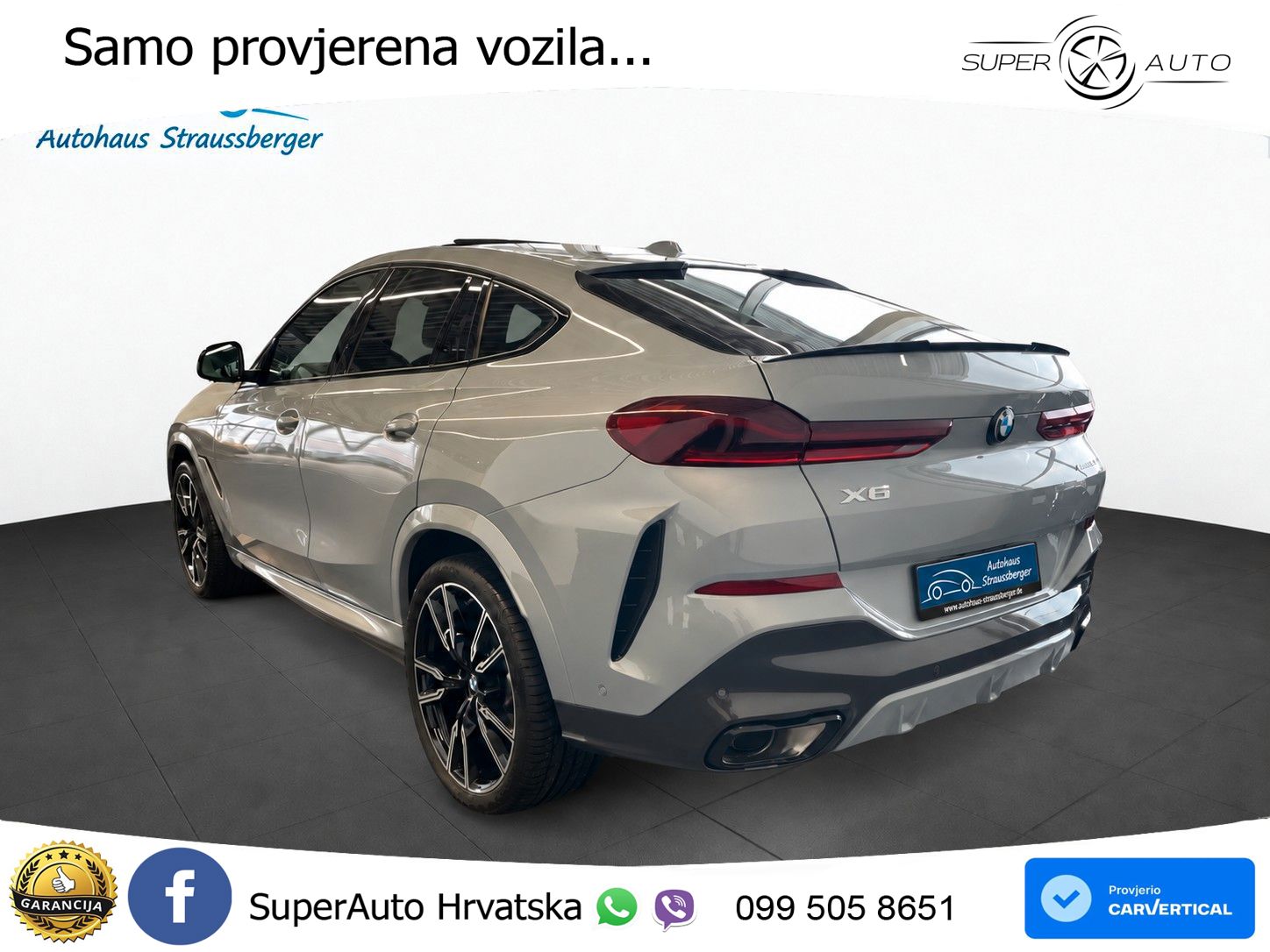 BMW X6 30d (298 KS) xDrive Steptronic M Sport ACC+HEAD+4xGR SJED+360+PANO