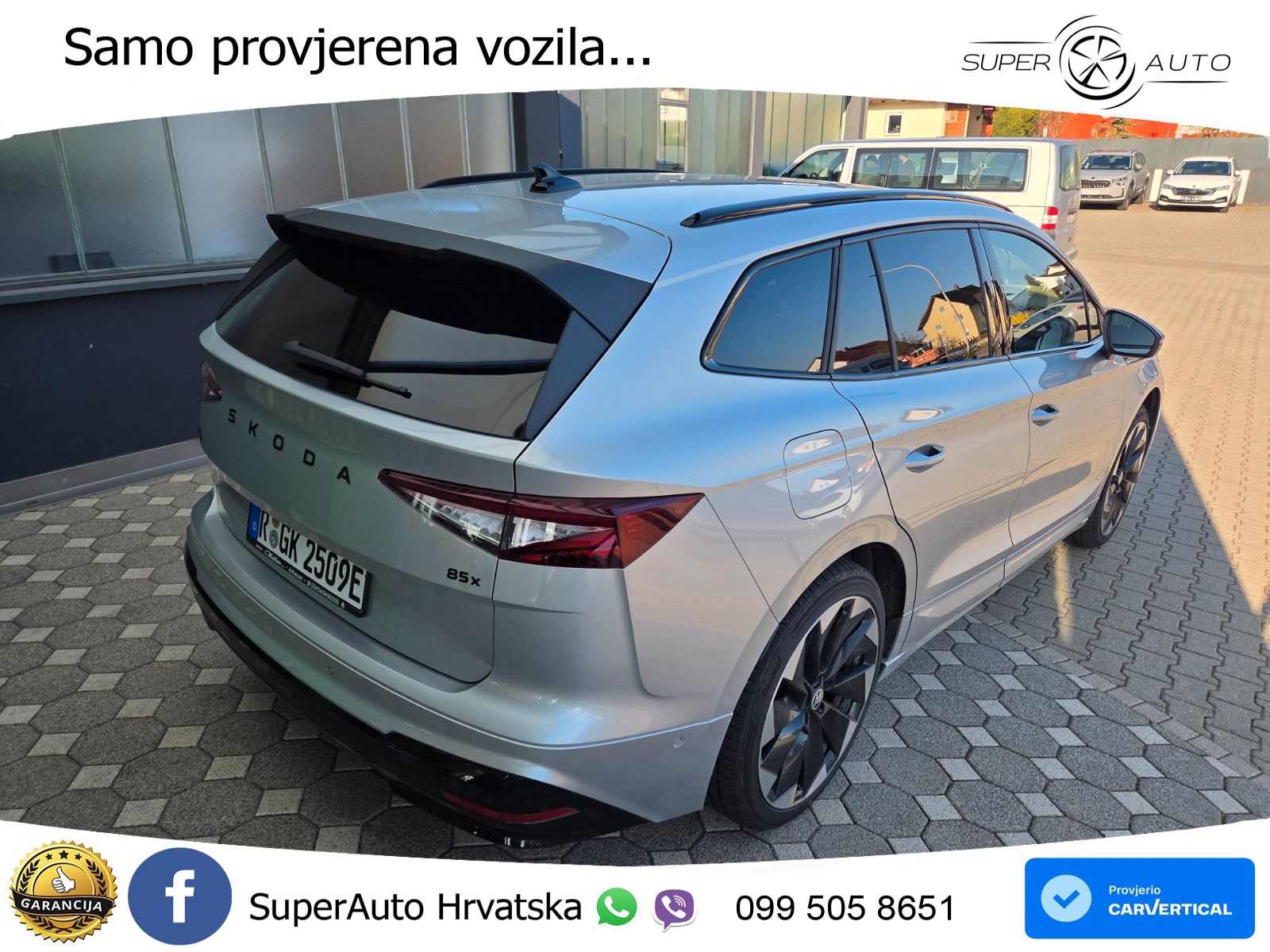 Škoda Enyaq iV 85x 82 kWh (286 KS) AWD