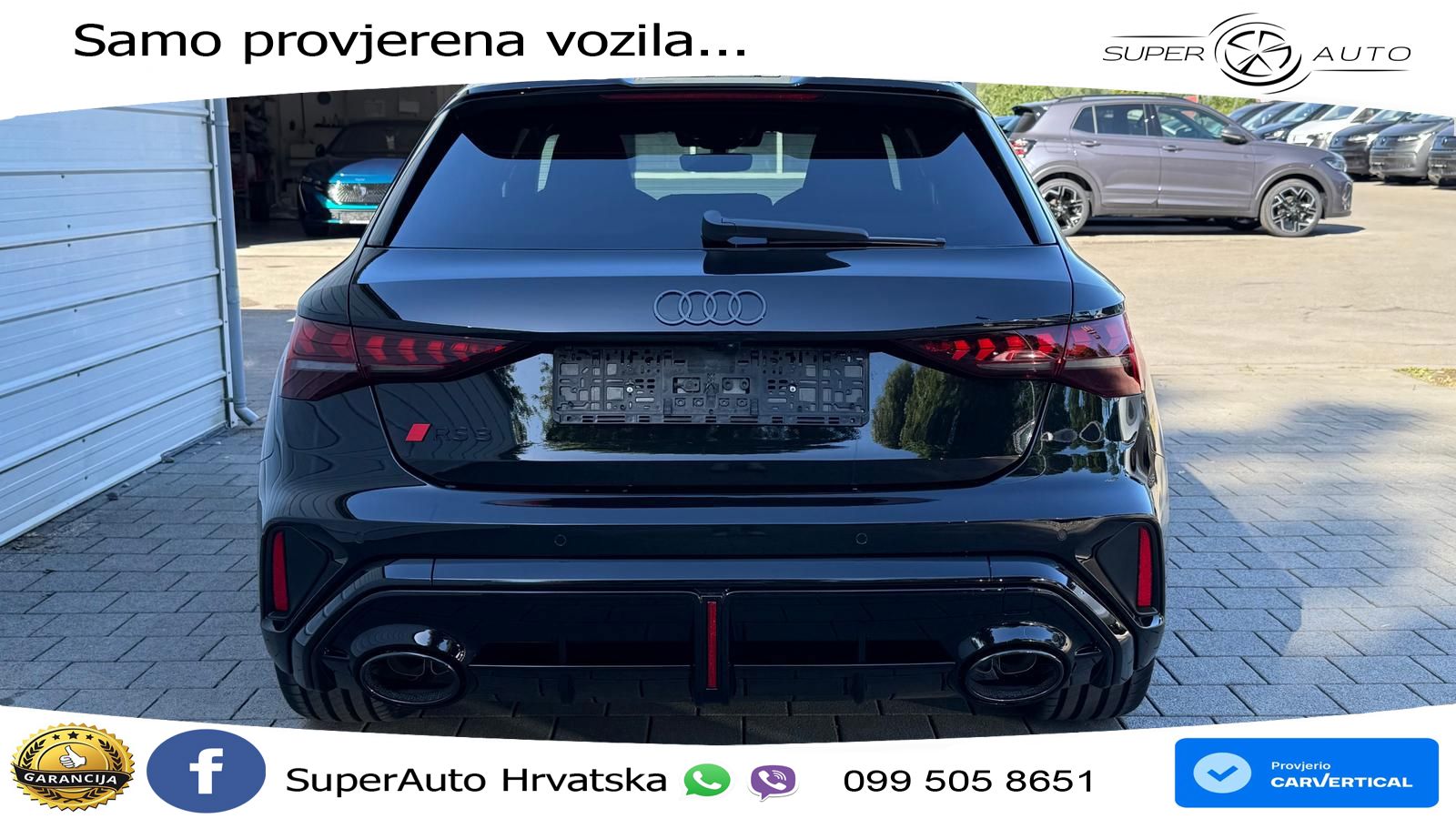 Audi RS3 Sedan 2.5 TFSI (400 KS) quattro S tronic LED+GR SJED+ACC