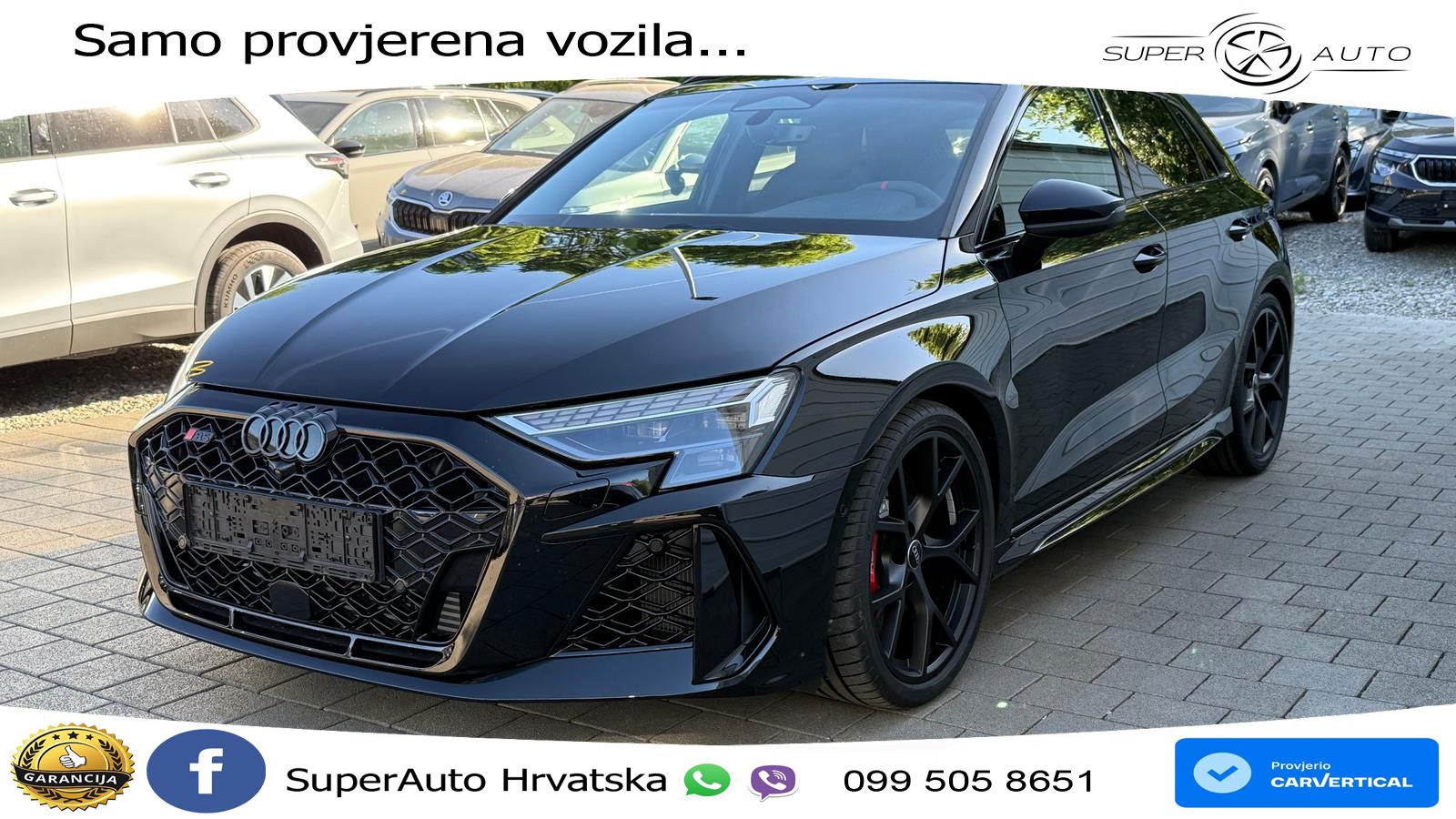 Audi RS3 Sedan 2.5 TFSI (400 KS) quattro S tronic LED+GR SJED+ACC