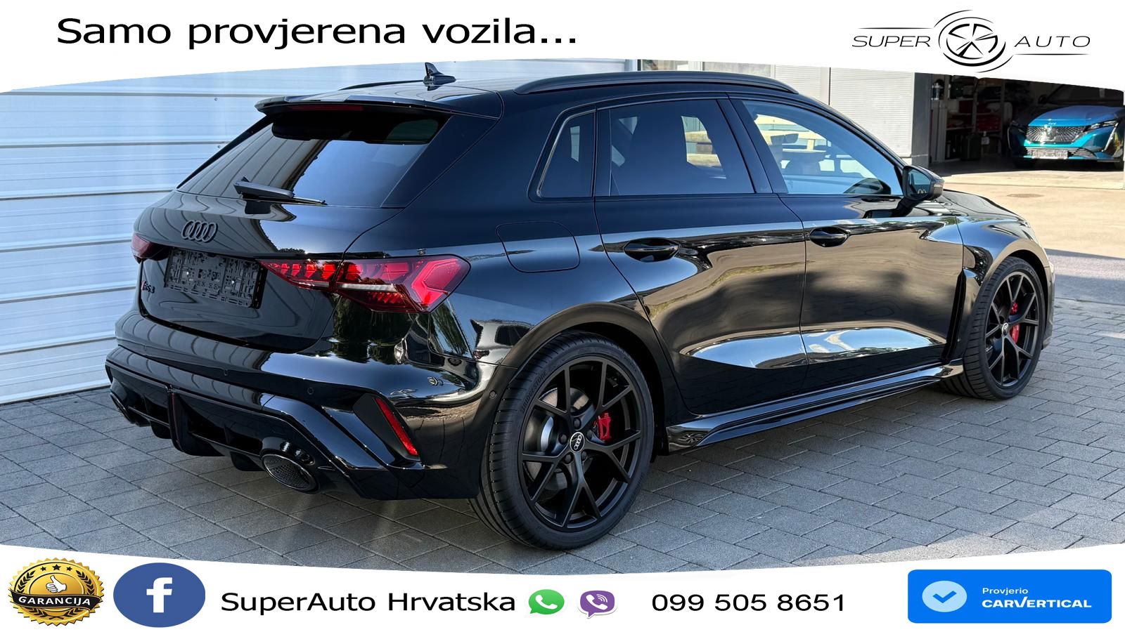Audi RS3 Sedan 2.5 TFSI (400 KS) quattro S tronic LED+GR SJED+ACC