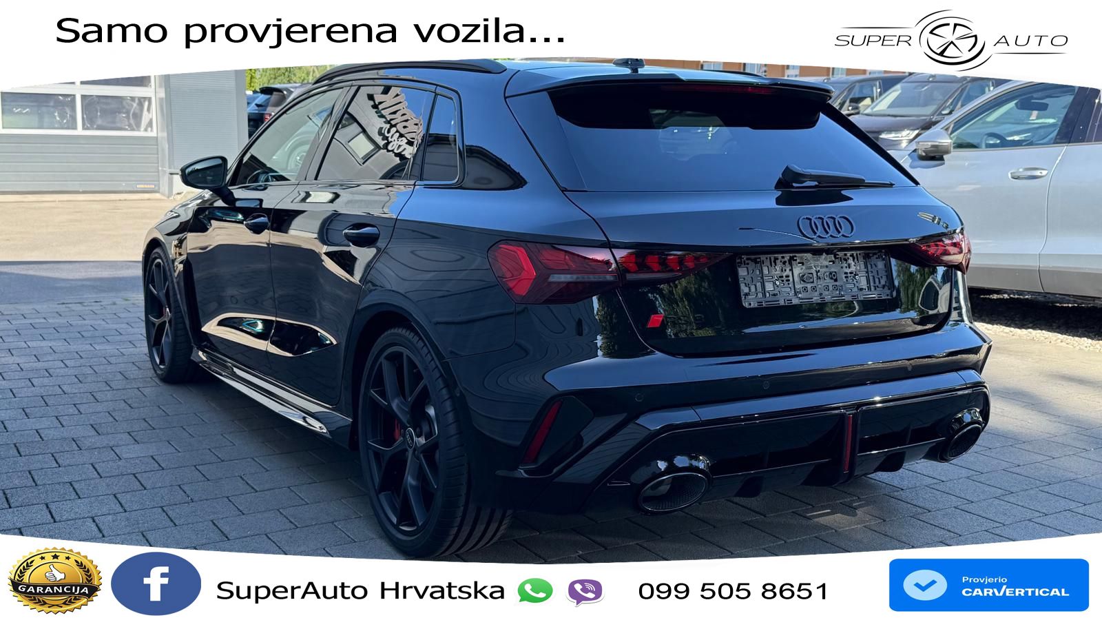 Audi RS3 Sedan 2.5 TFSI (400 KS) quattro S tronic LED+GR SJED+ACC