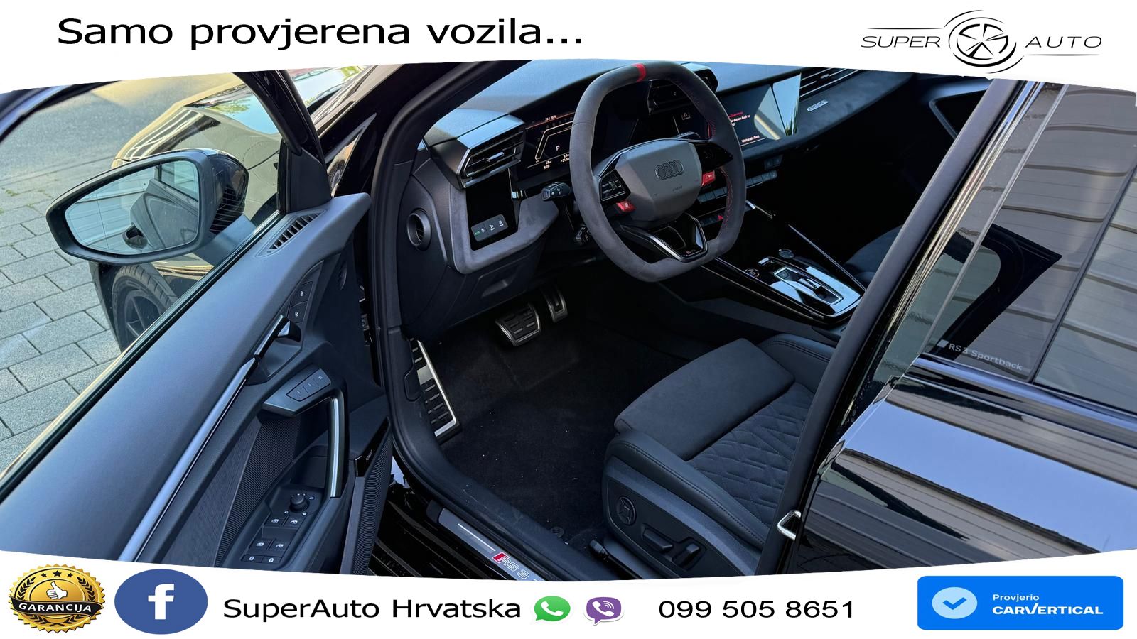 Audi RS3 Sedan 2.5 TFSI (400 KS) quattro S tronic LED+GR SJED+ACC