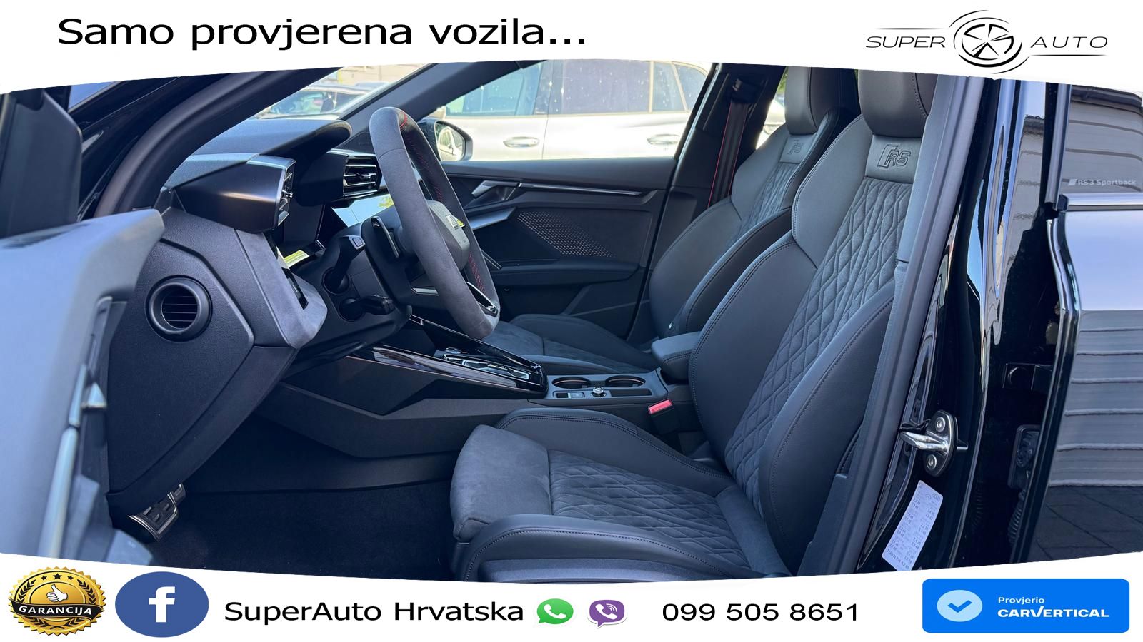 Audi RS3 Sedan 2.5 TFSI (400 KS) quattro S tronic LED+GR SJED+ACC