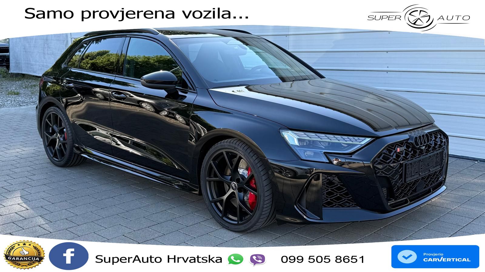 Audi RS3 Sedan 2.5 TFSI (400 KS) quattro S tronic LED+GR SJED+ACC