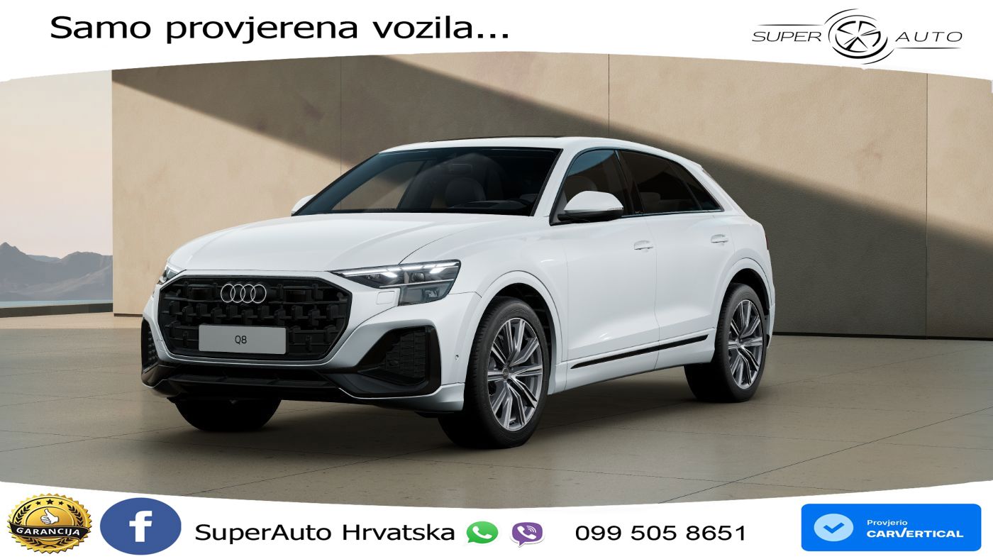 Audi Q8 50 TDI V6 (286 KS) quattro Tiptronic LED+GR SJED+ACC