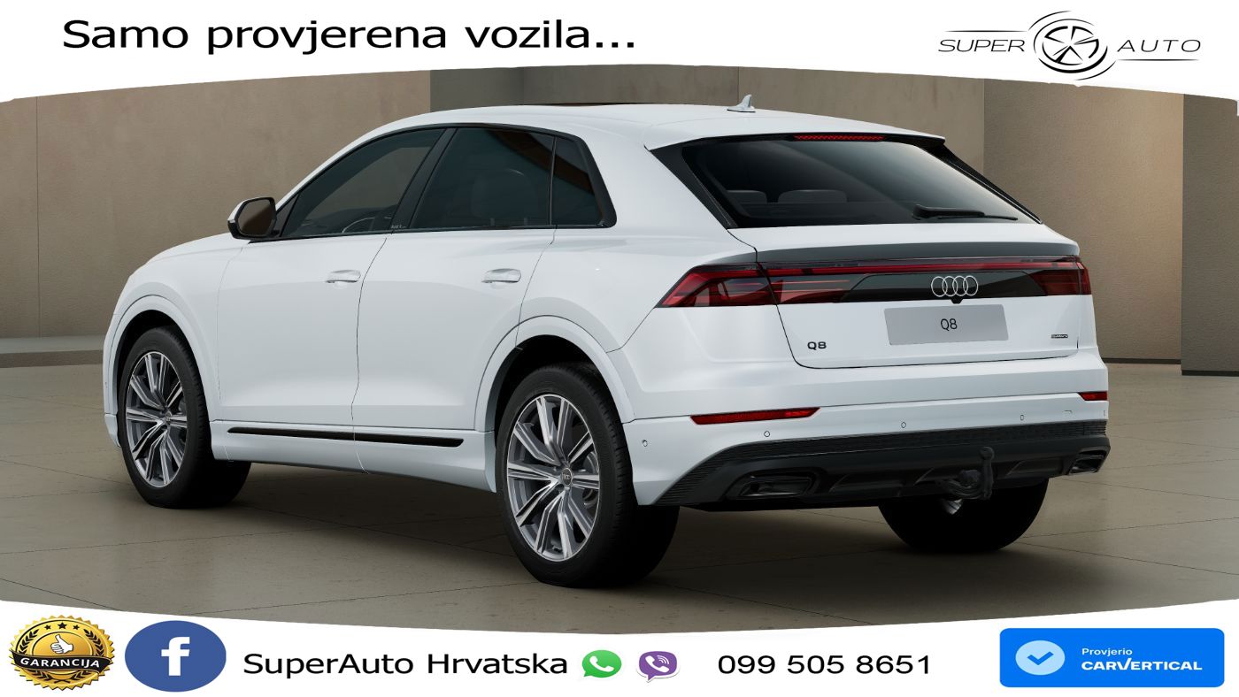 Audi Q8 50 TDI V6 (286 KS) quattro Tiptronic LED+GR SJED+ACC
