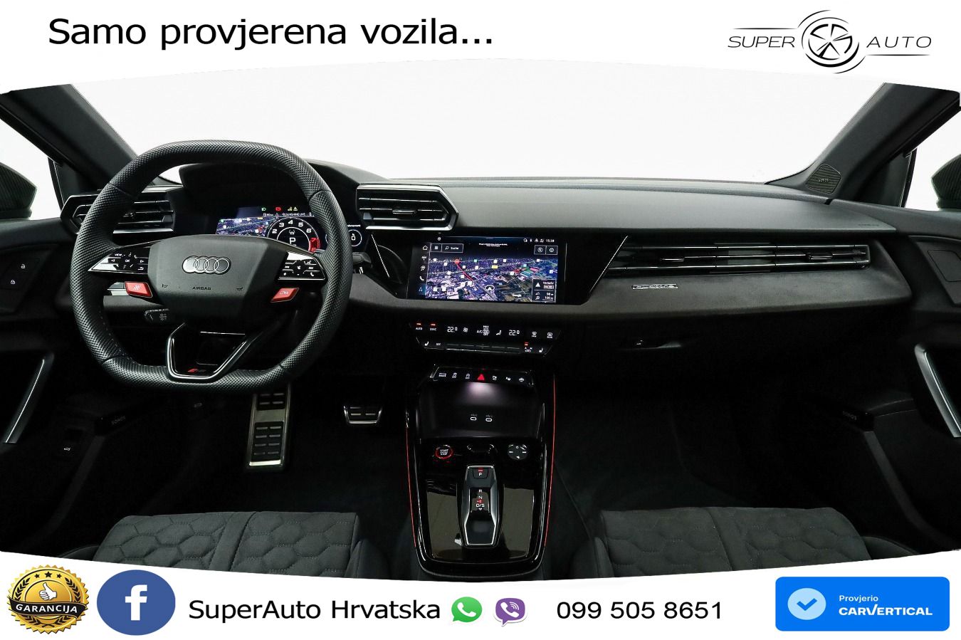 Audi RS3 Sedan 2.5 TFSI (400 KS) quattro S tronic LED+GR SJED+ACC