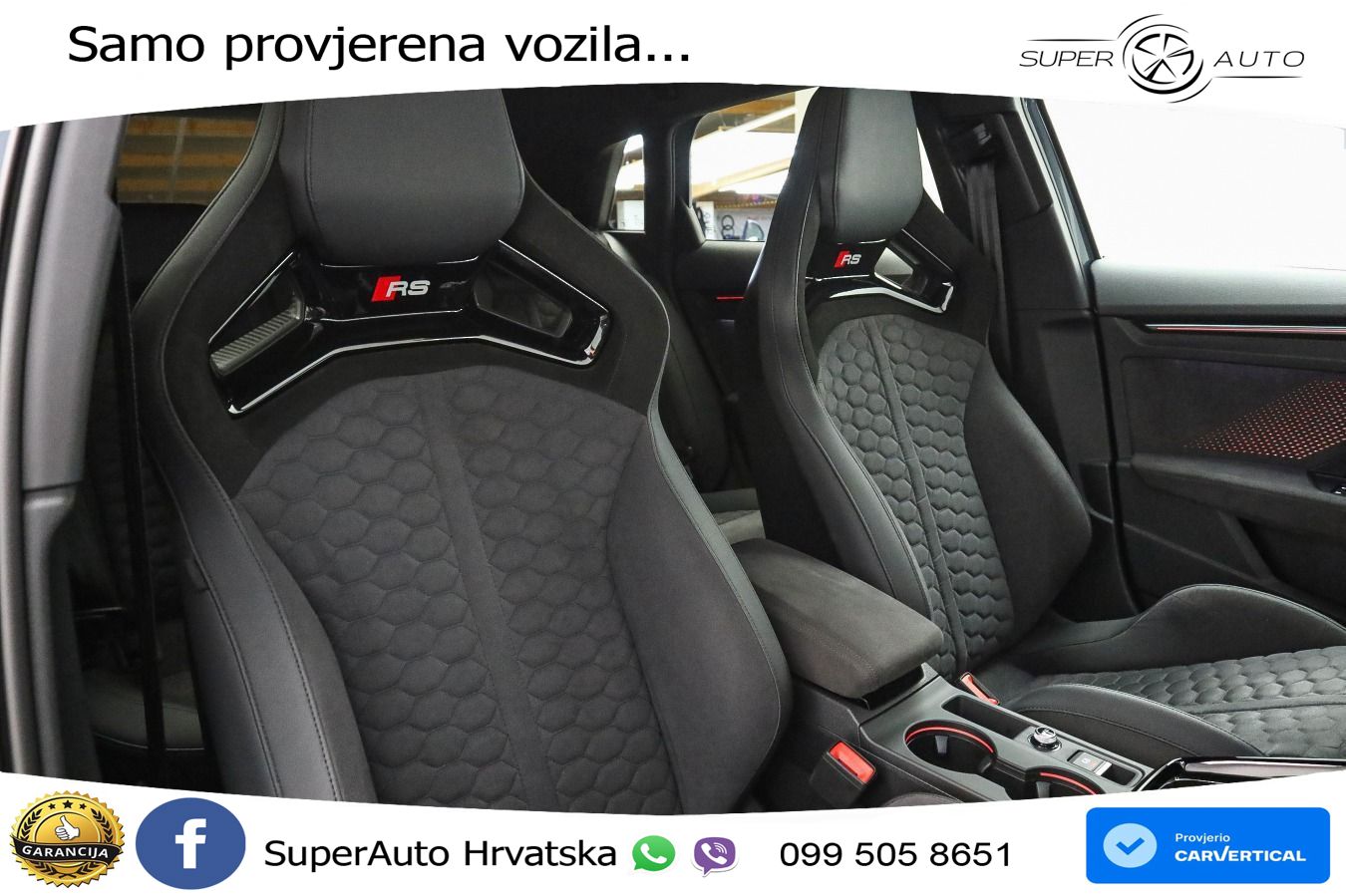 Audi RS3 Sedan 2.5 TFSI (400 KS) quattro S tronic LED+GR SJED+ACC