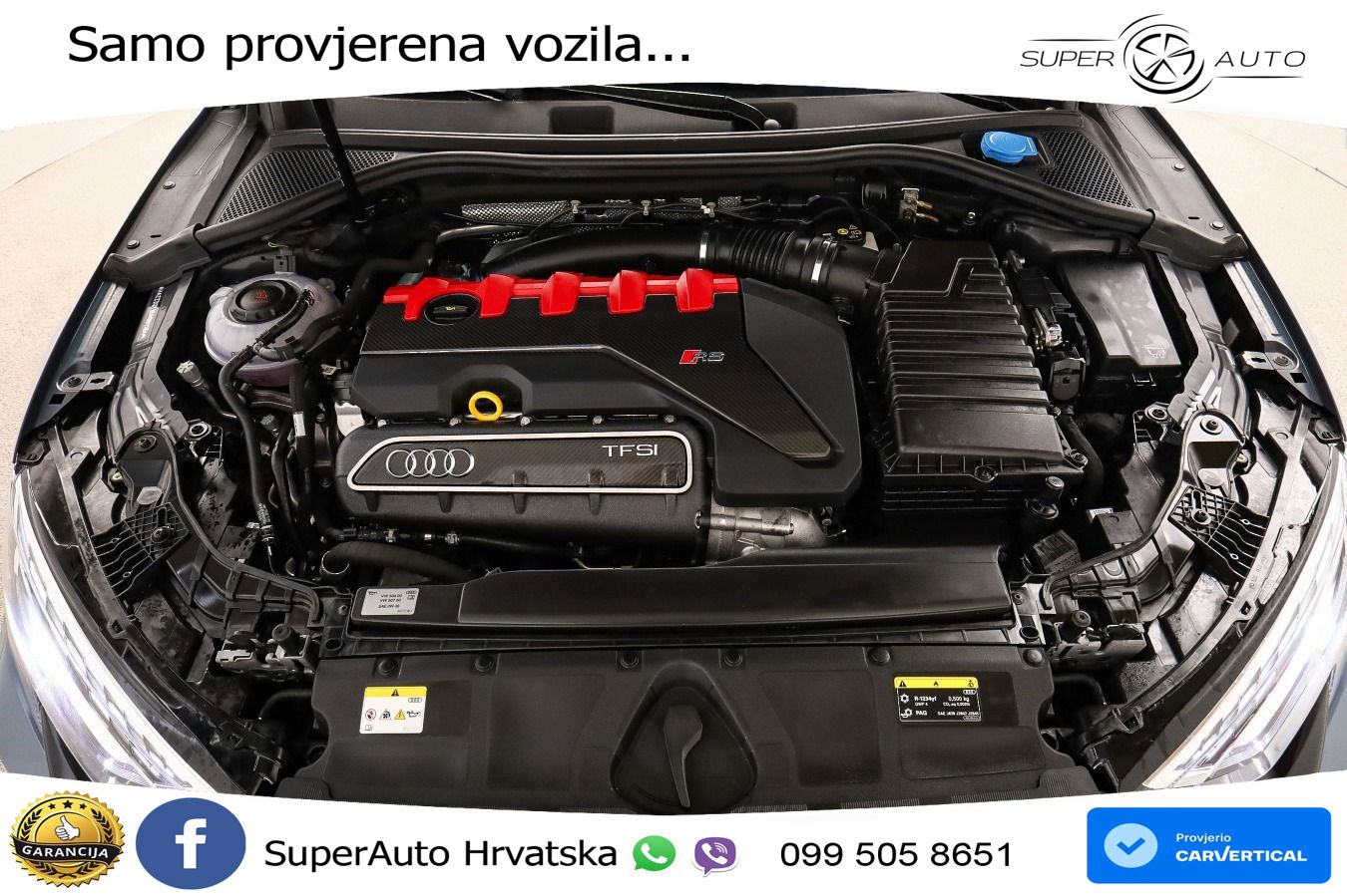 Audi RS3 Sedan 2.5 TFSI (400 KS) quattro S tronic LED+GR SJED+ACC
