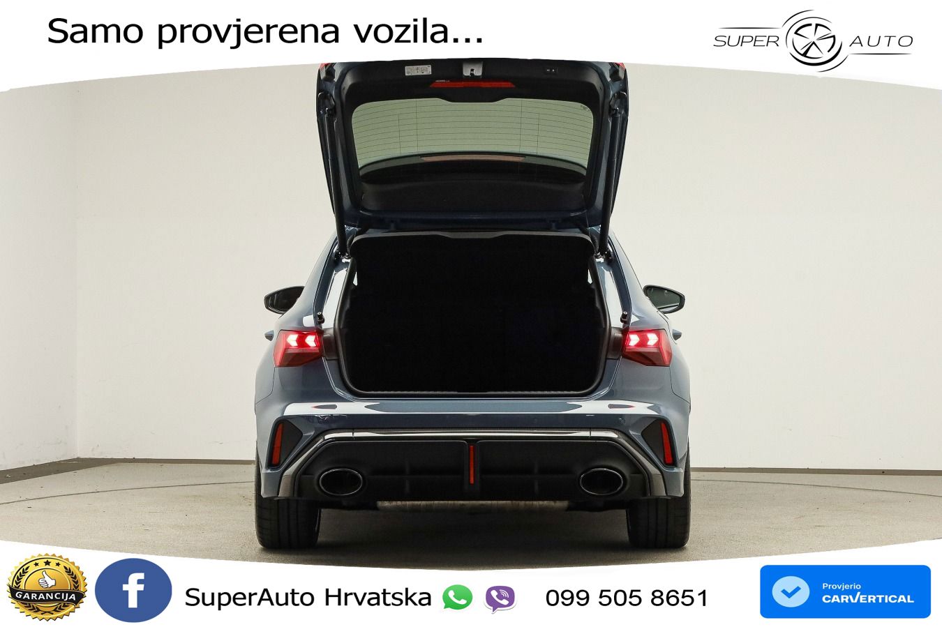 Audi RS3 Sedan 2.5 TFSI (400 KS) quattro S tronic LED+GR SJED+ACC