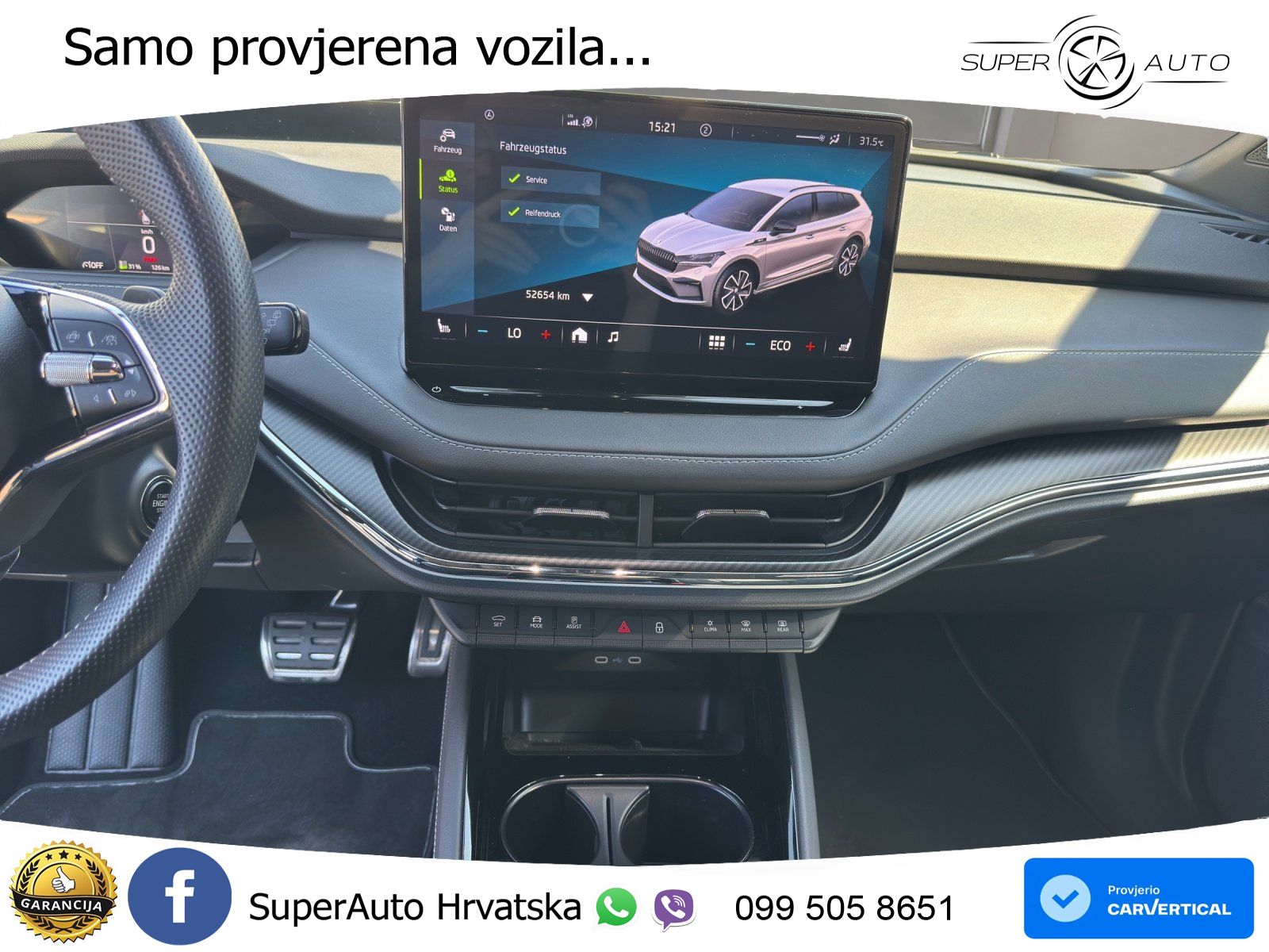 Škoda Enyaq iV 80x 82 kWh (265 KS) AWD