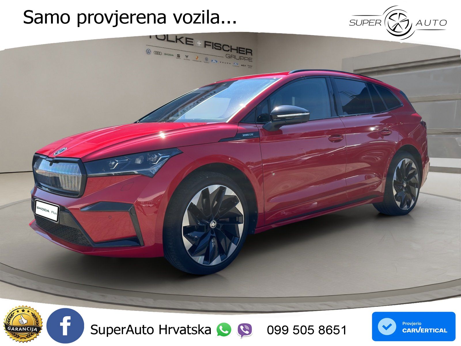 Škoda Enyaq iV 80x 82 kWh (265 KS) AWD