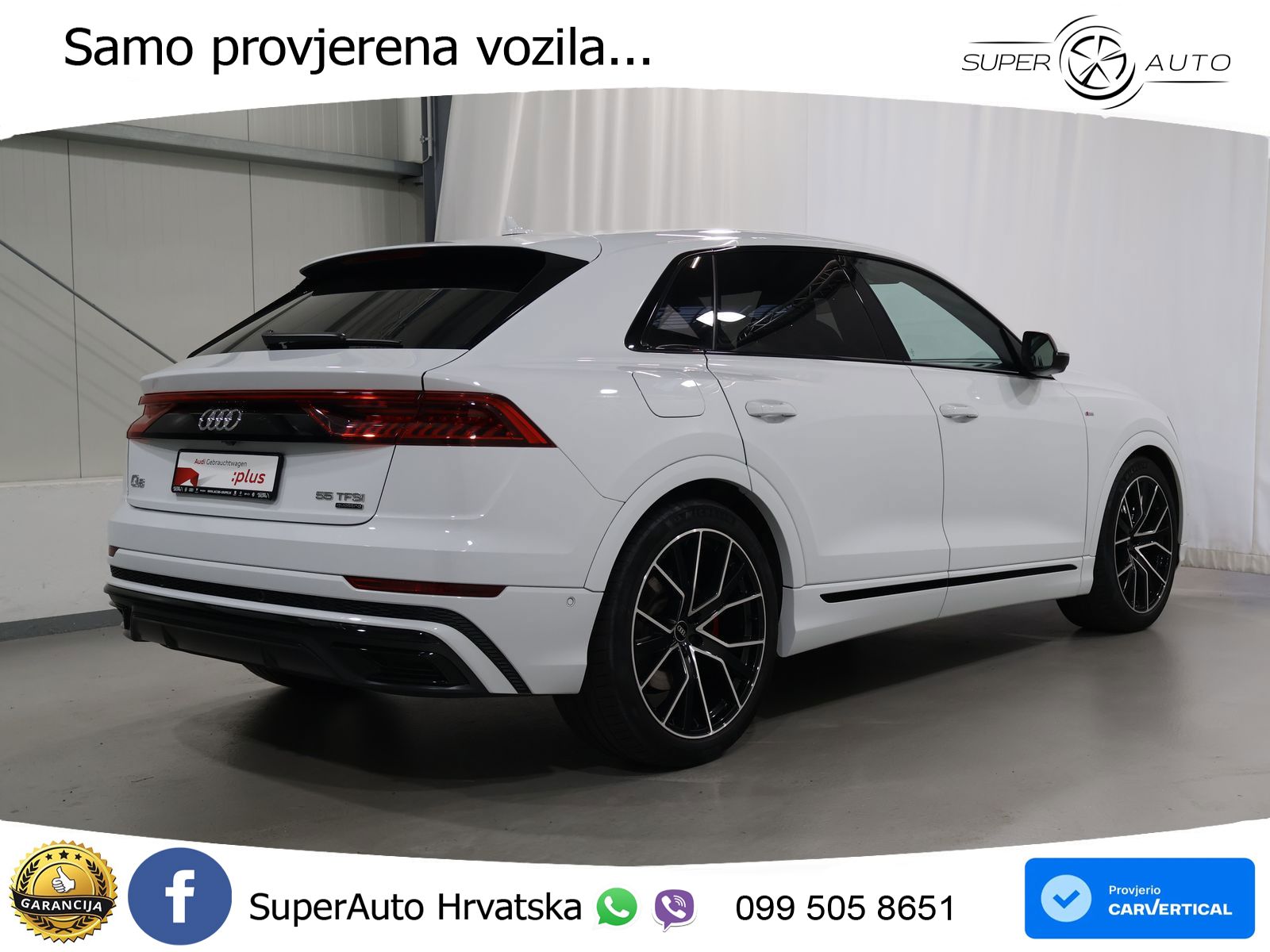 Audi Q8 55 TFSI V6 (340 KS) quattro Tiptronic S line