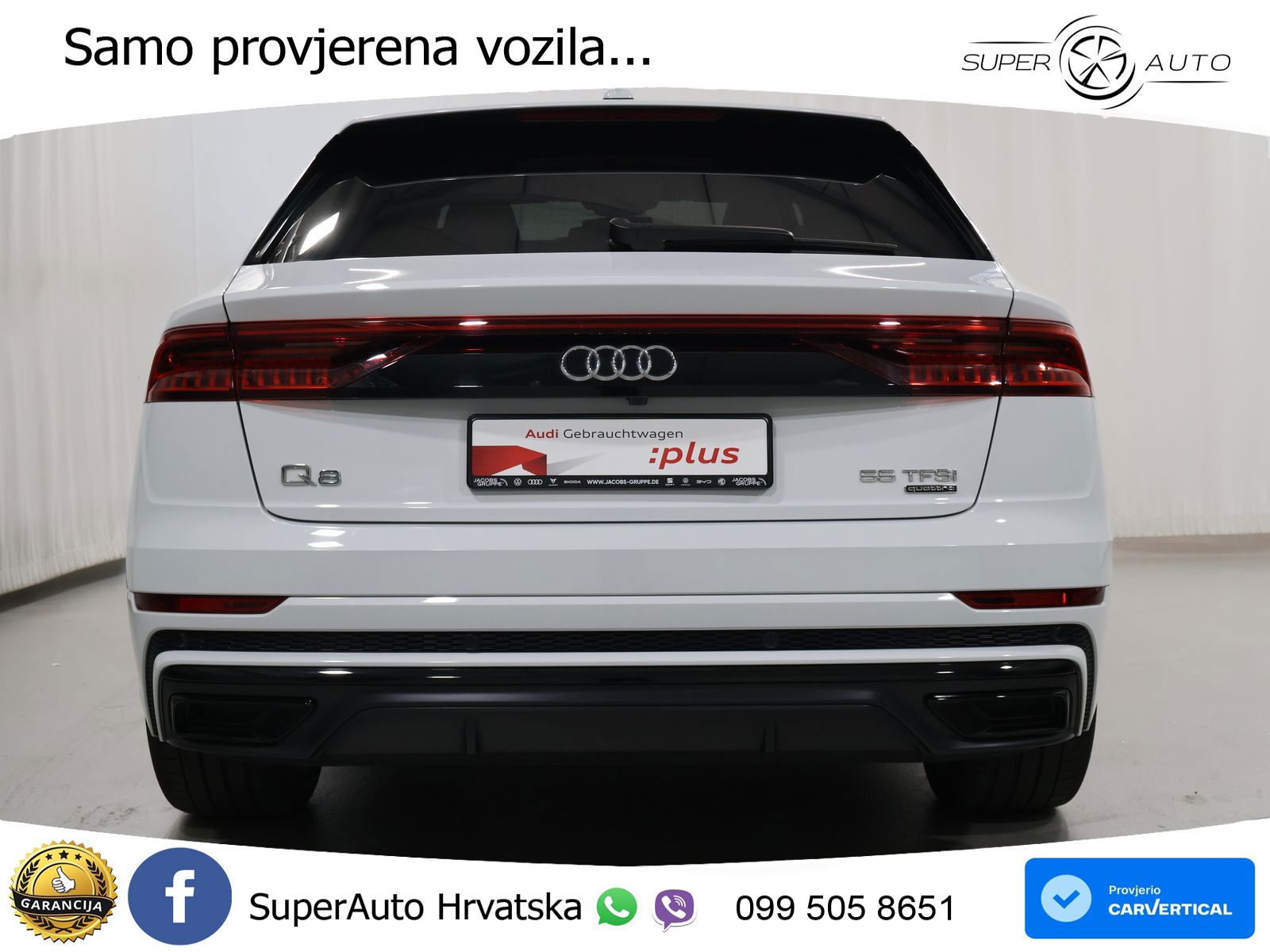 Audi Q8 55 TFSI V6 (340 KS) quattro Tiptronic S line