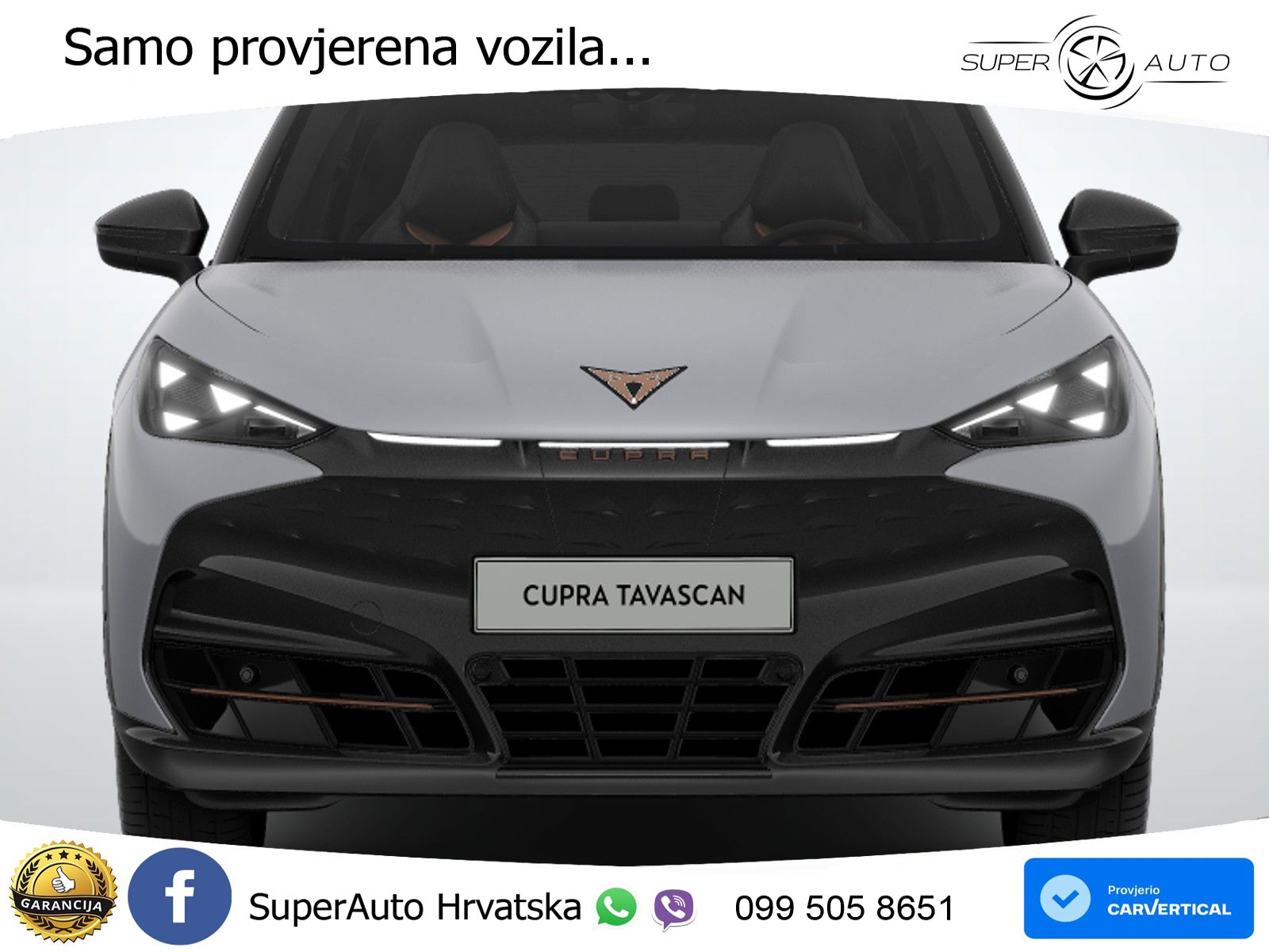 Cupra Tavascan 82 kWh (286 KS) LED+GR SJED+ACC