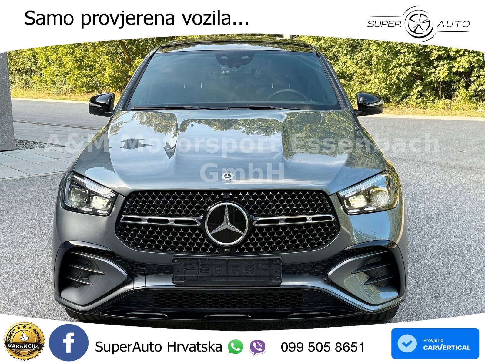 Mercedes GLE Coupe 300d (269 ks) EQ Boost 4MATIC 9G-TRONIC AMG LED+GR SJED+ACC