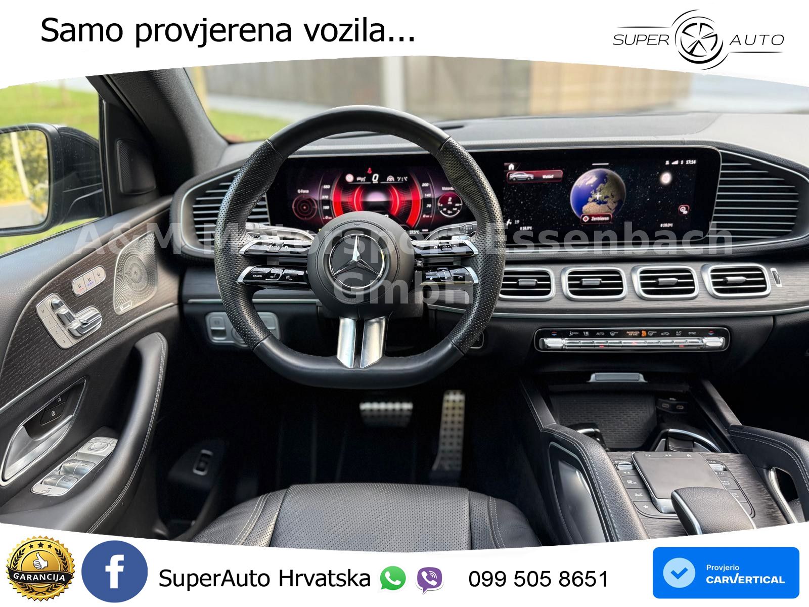 Mercedes GLE Coupe 300d (269 ks) EQ Boost 4MATIC 9G-TRONIC AMG LED+GR SJED+ACC