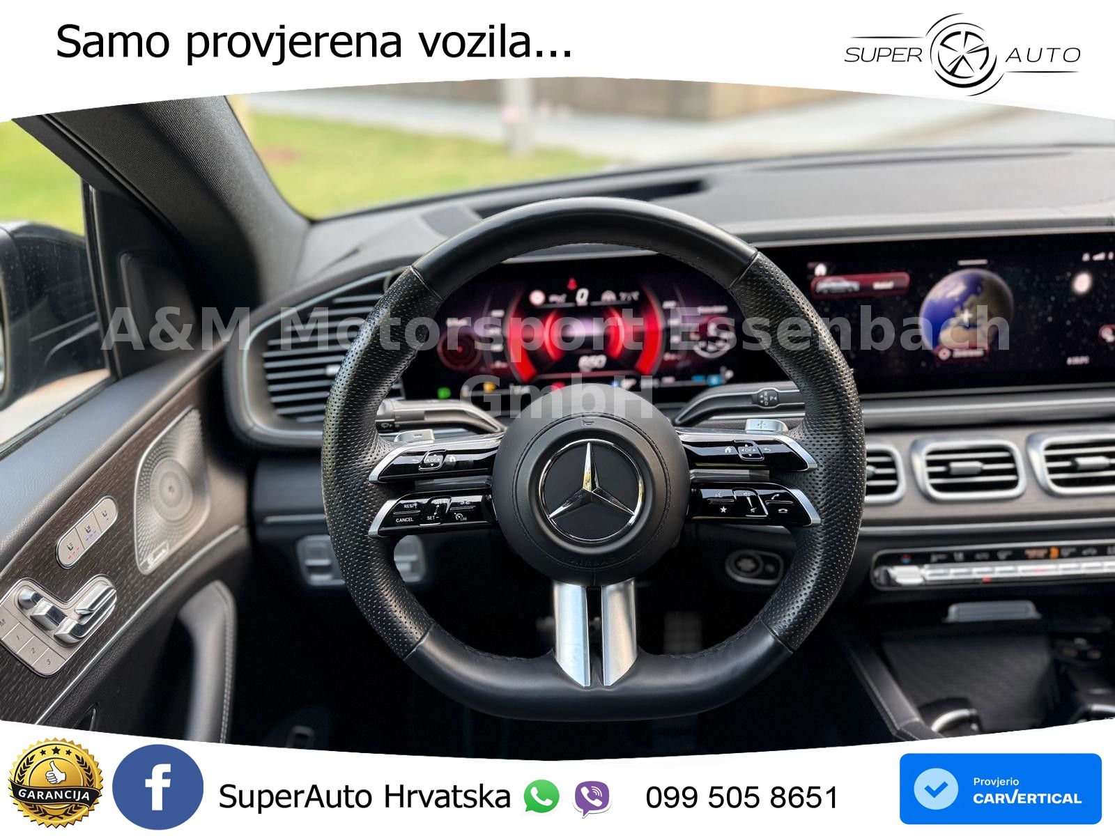 Mercedes GLE Coupe 300d (269 ks) EQ Boost 4MATIC 9G-TRONIC AMG LED+GR SJED+ACC