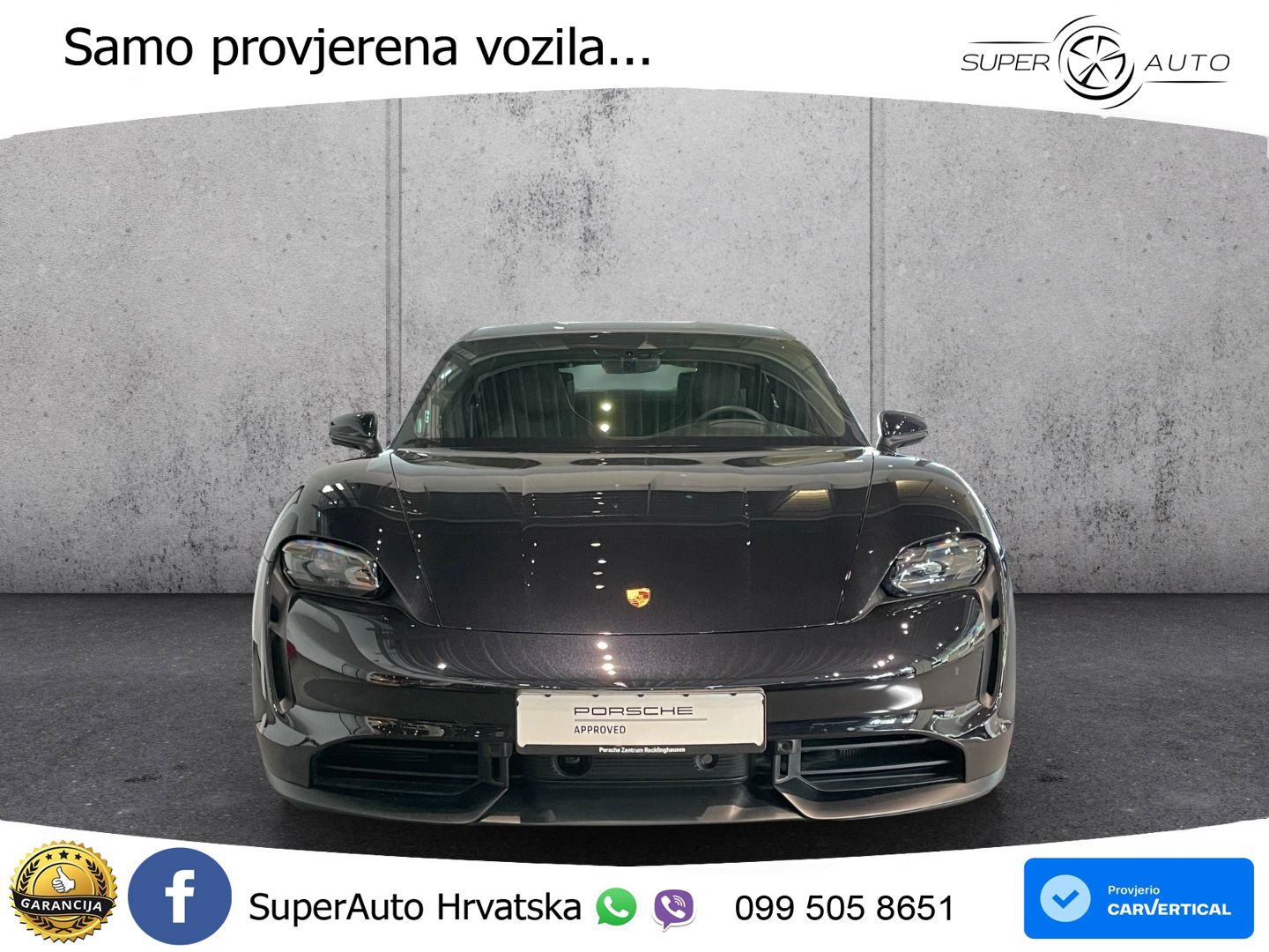 Porsche Taycan Turbo 93.4 kWh (680 KS)