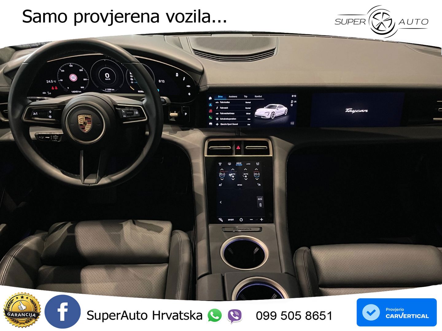 Porsche Taycan Turbo 93.4 kWh (680 KS)