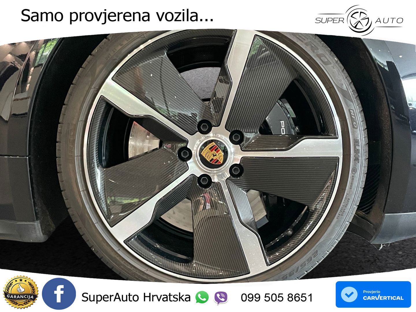 Porsche Taycan Turbo 93.4 kWh (680 KS)