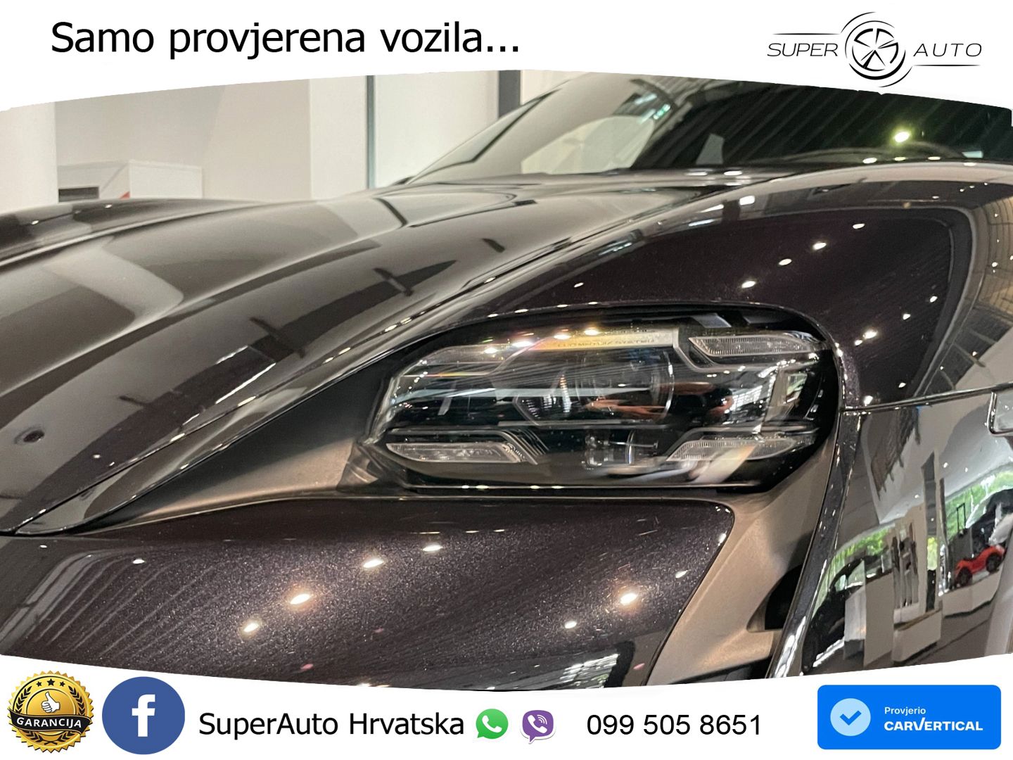 Porsche Taycan Turbo 93.4 kWh (680 KS)