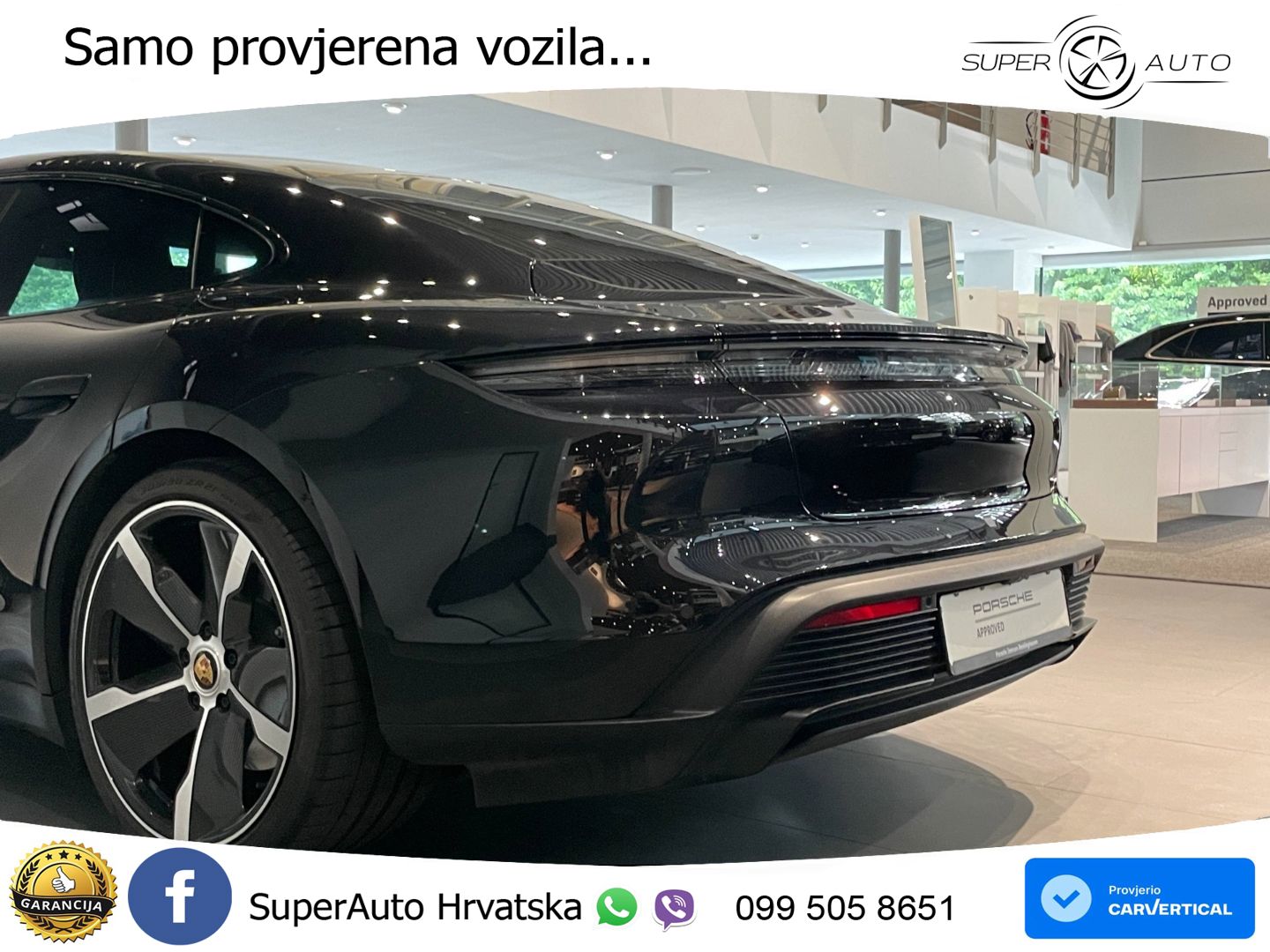 Porsche Taycan Turbo 93.4 kWh (680 KS)