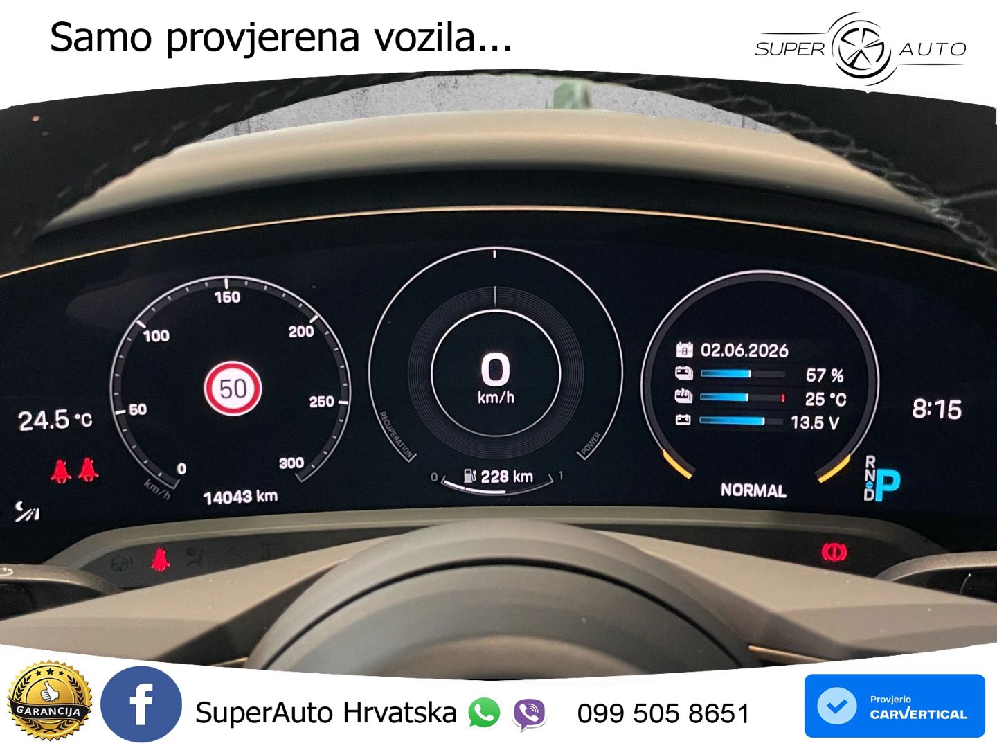 Porsche Taycan Turbo 93.4 kWh (680 KS)