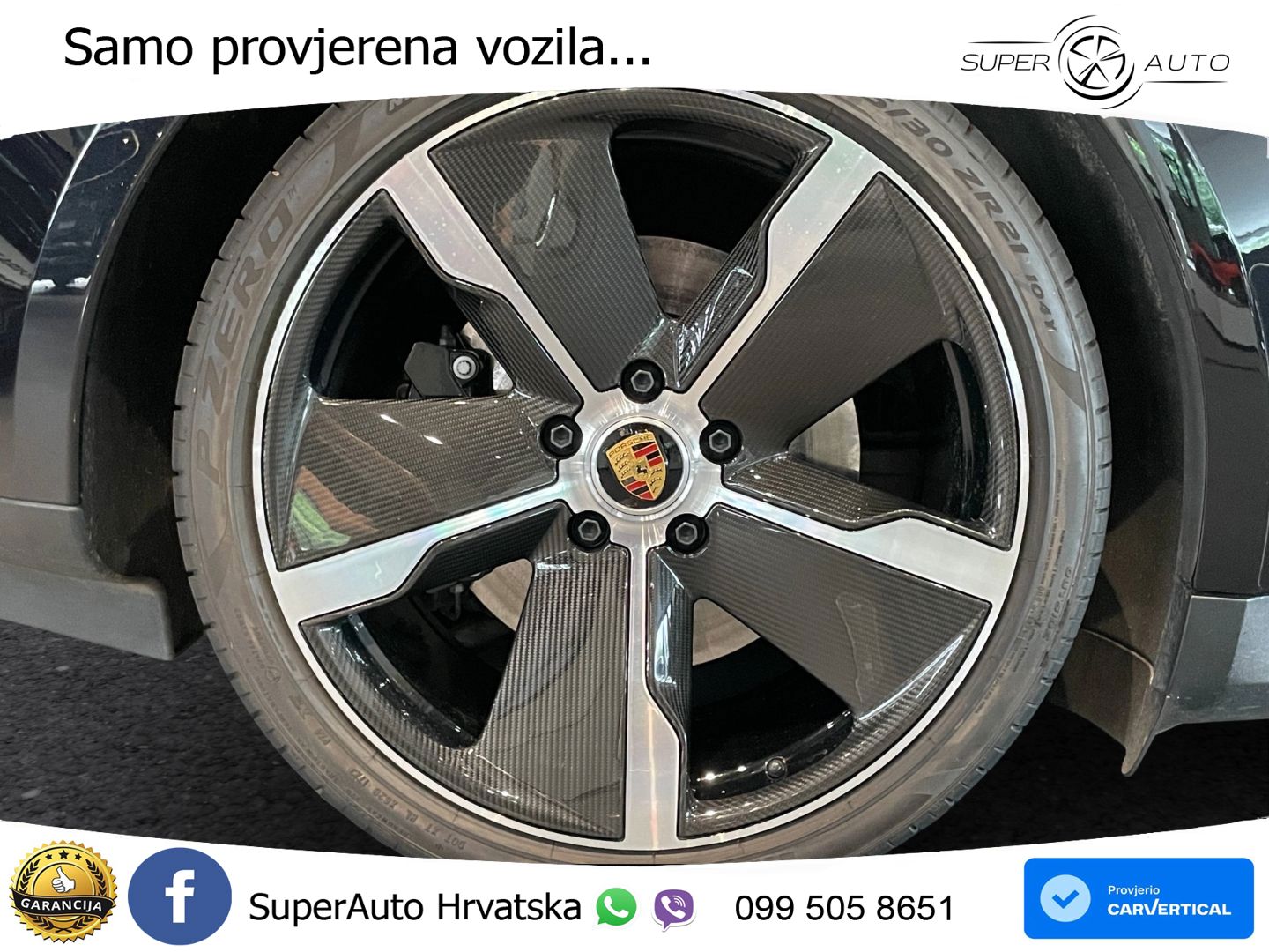Porsche Taycan Turbo 93.4 kWh (680 KS)