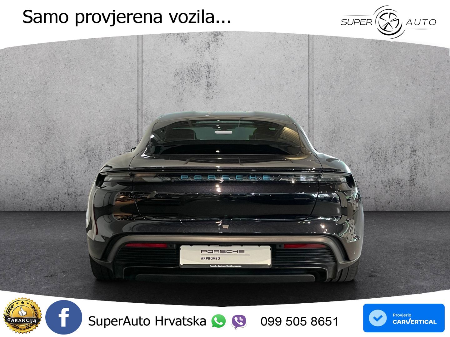Porsche Taycan Turbo 93.4 kWh (680 KS)