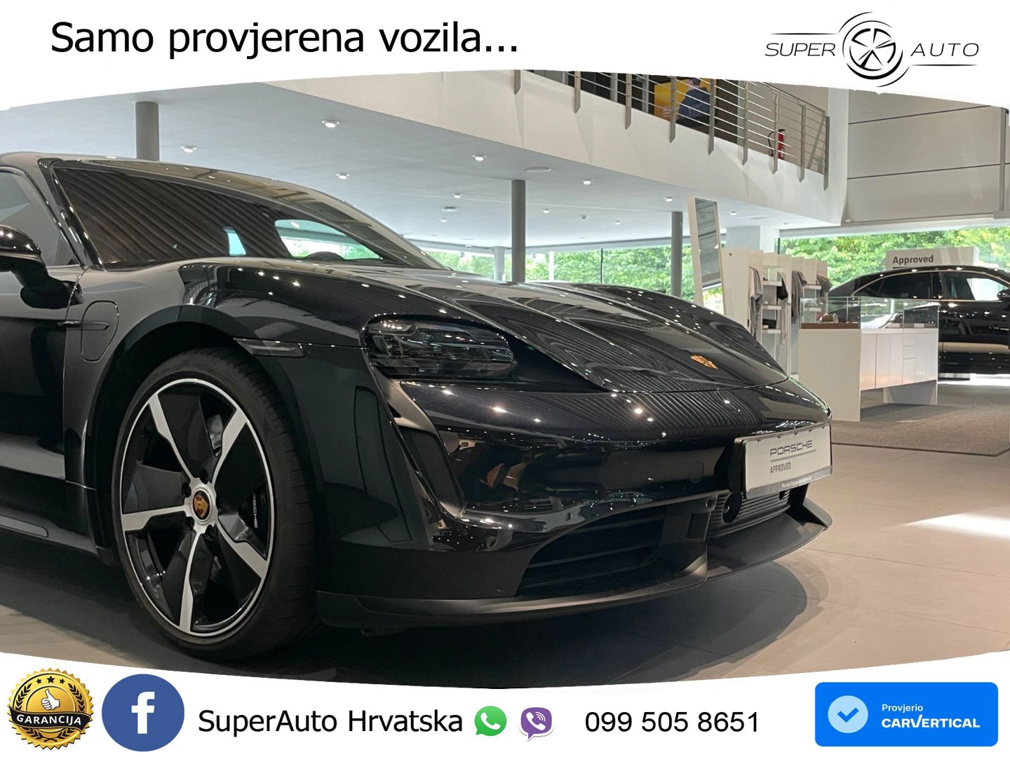 Porsche Taycan Turbo 93.4 kWh (680 KS)