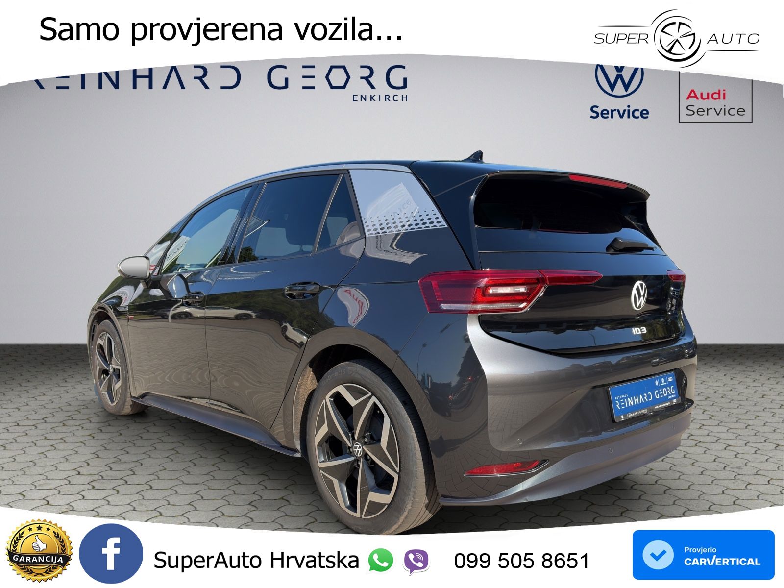 Volkswagen ID.3 Pro Performance 62 kWh (204 KS) LED+GR SJED+ACC
