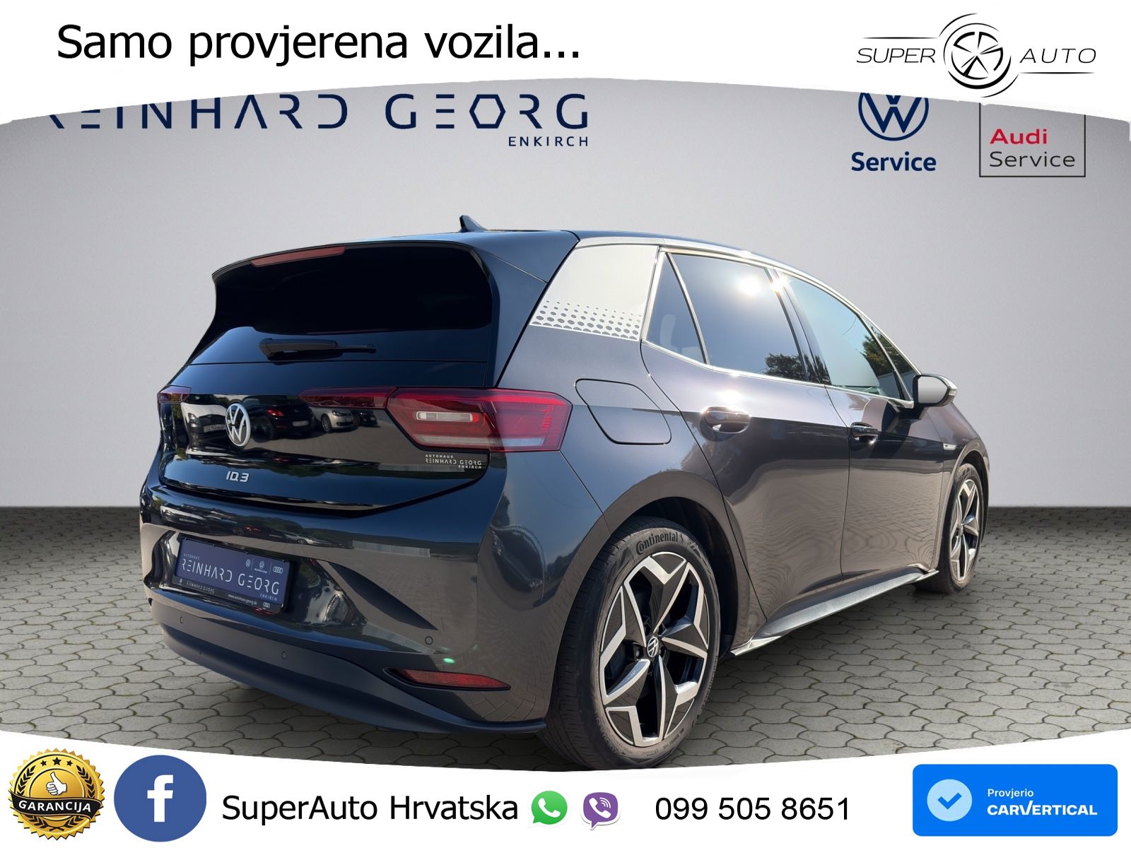 Volkswagen ID.3 Pro Performance 62 kWh (204 KS) LED+GR SJED+ACC