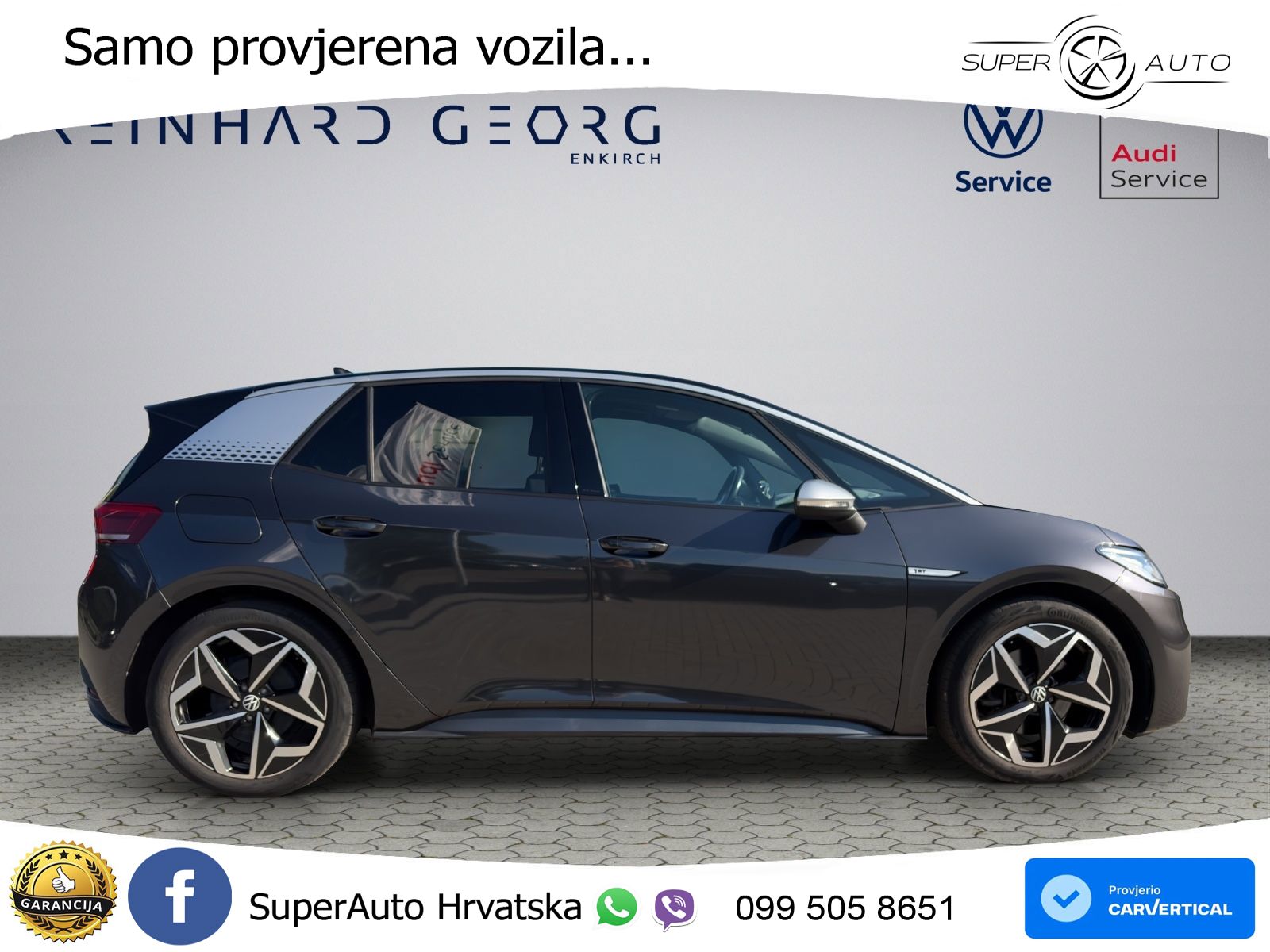 Volkswagen ID.3 Pro Performance 62 kWh (204 KS) LED+GR SJED+ACC
